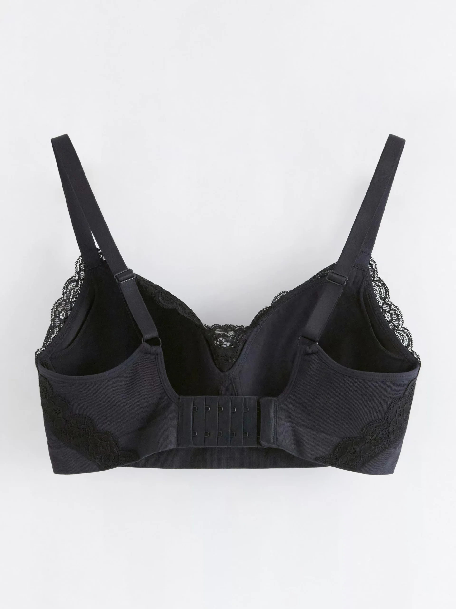 Bh>Lindex Bygellos Protes Bh Med Spets Black