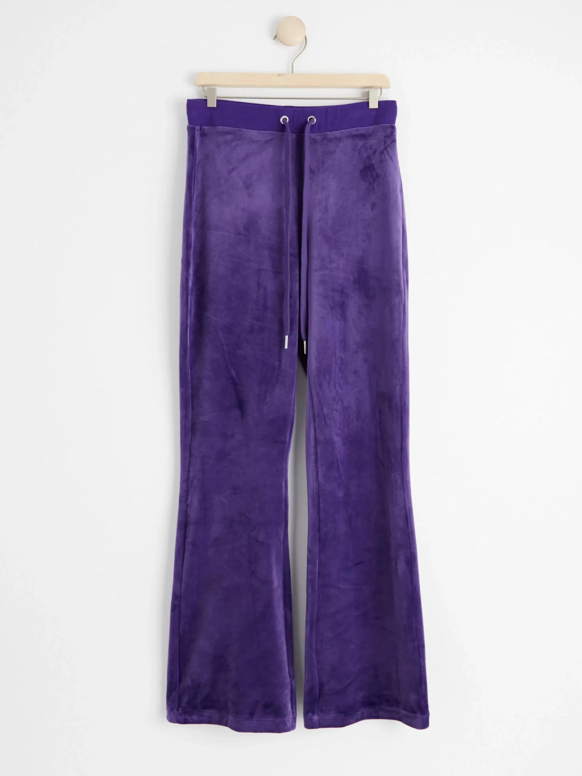 Byxor>Lindex Byxa I Velour Dark Lilac