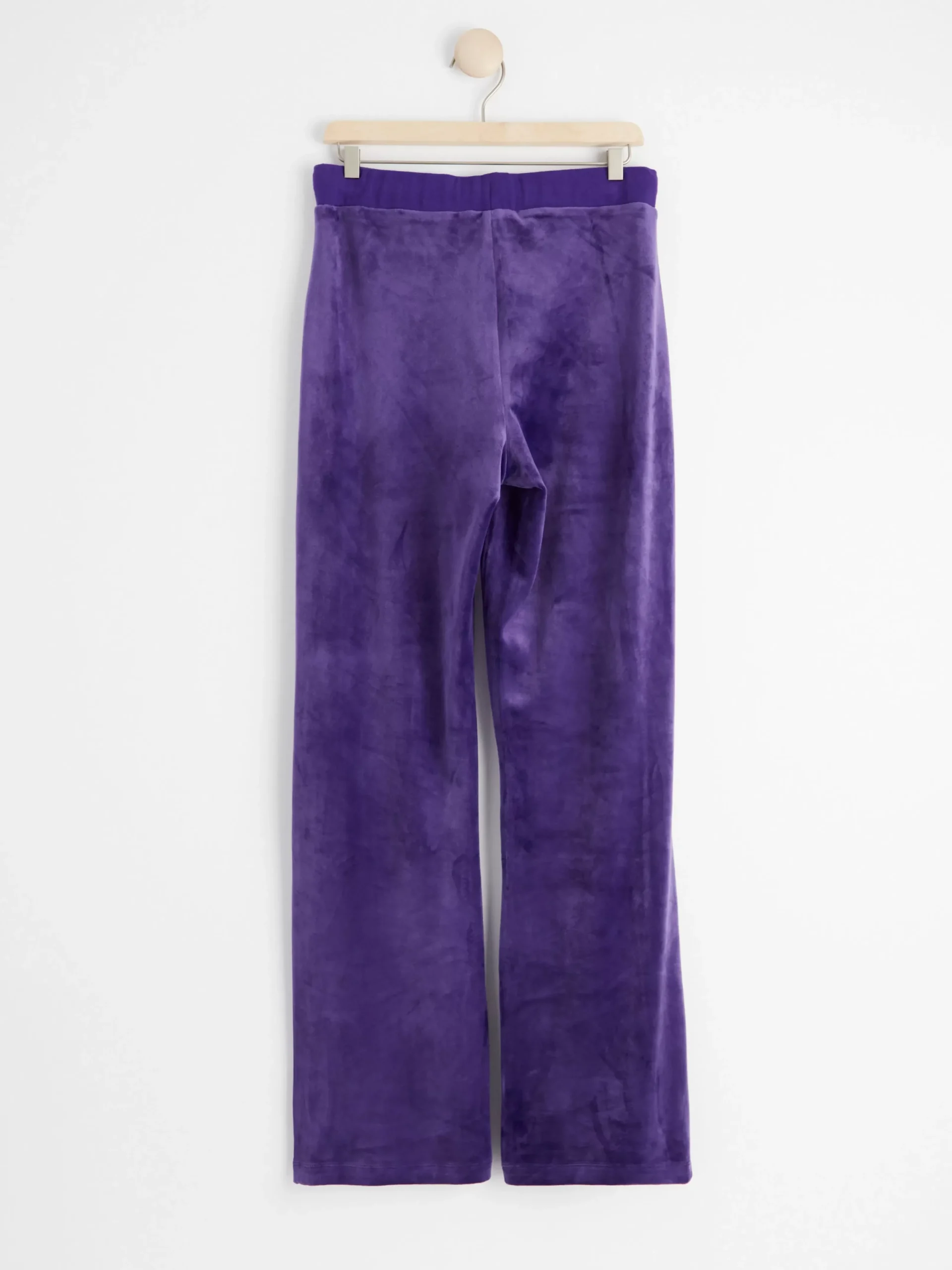 Byxor>Lindex Byxa I Velour Dark Lilac