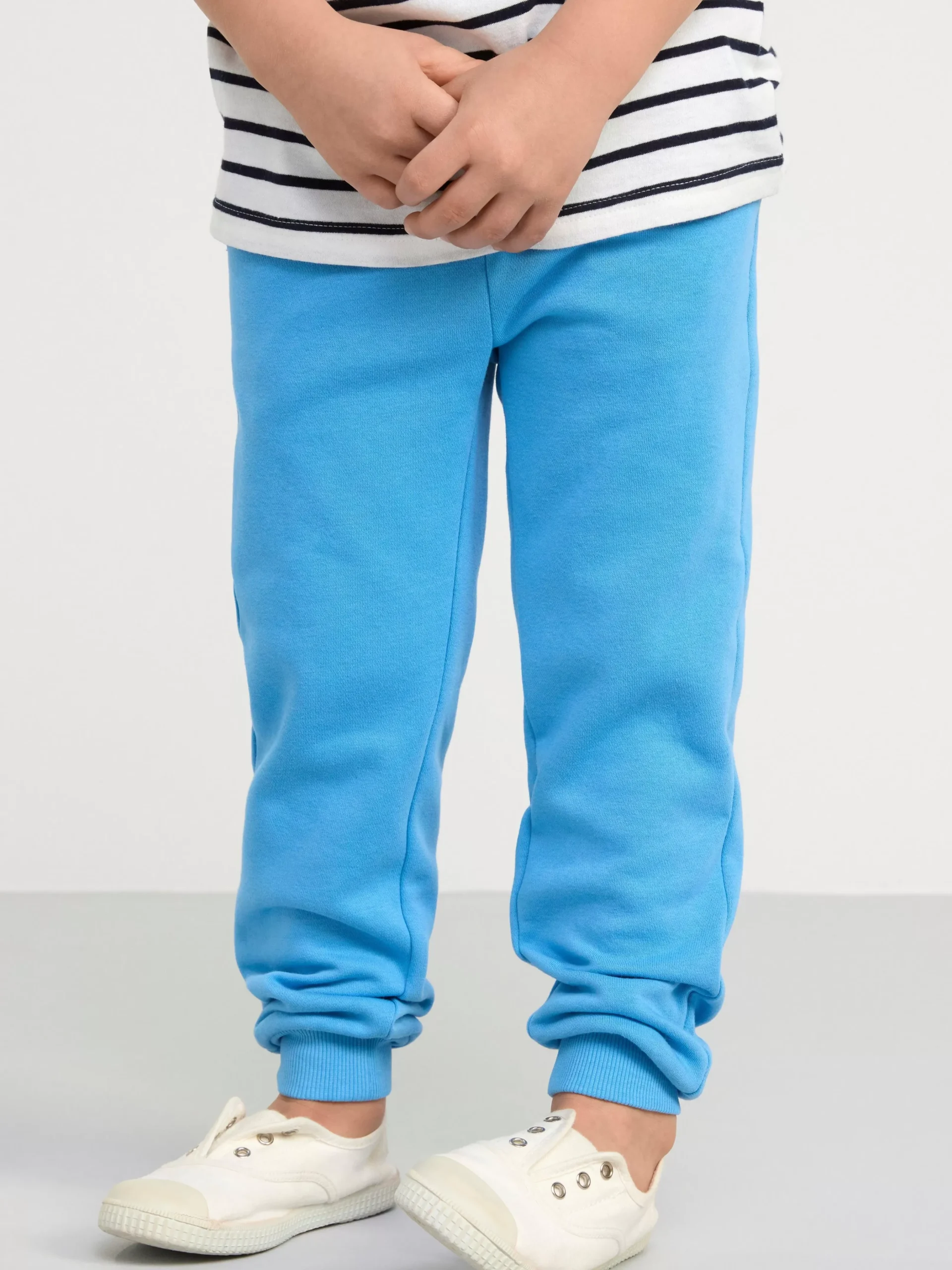 Byxor & Leggings>Lindex Byxa Med Borstad Insida Light Dusty Blue