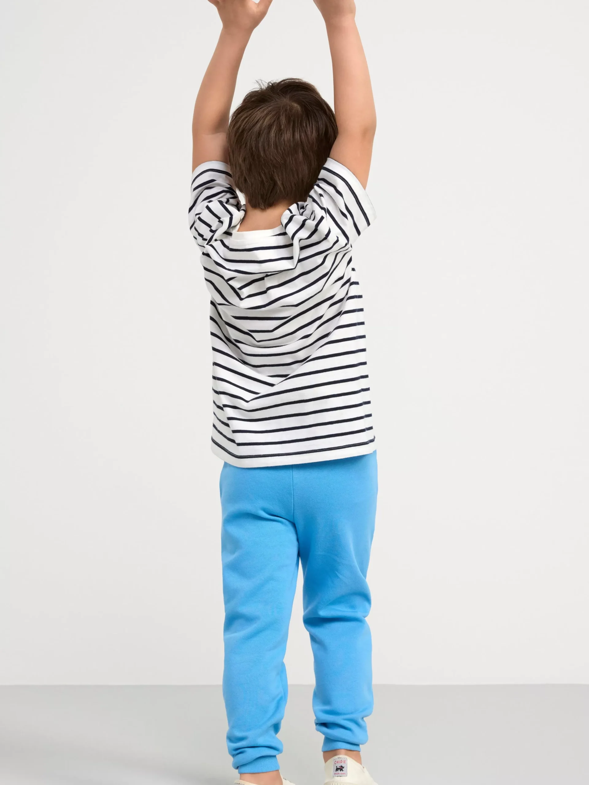Byxor & Leggings>Lindex Byxa Med Borstad Insida Light Dusty Blue