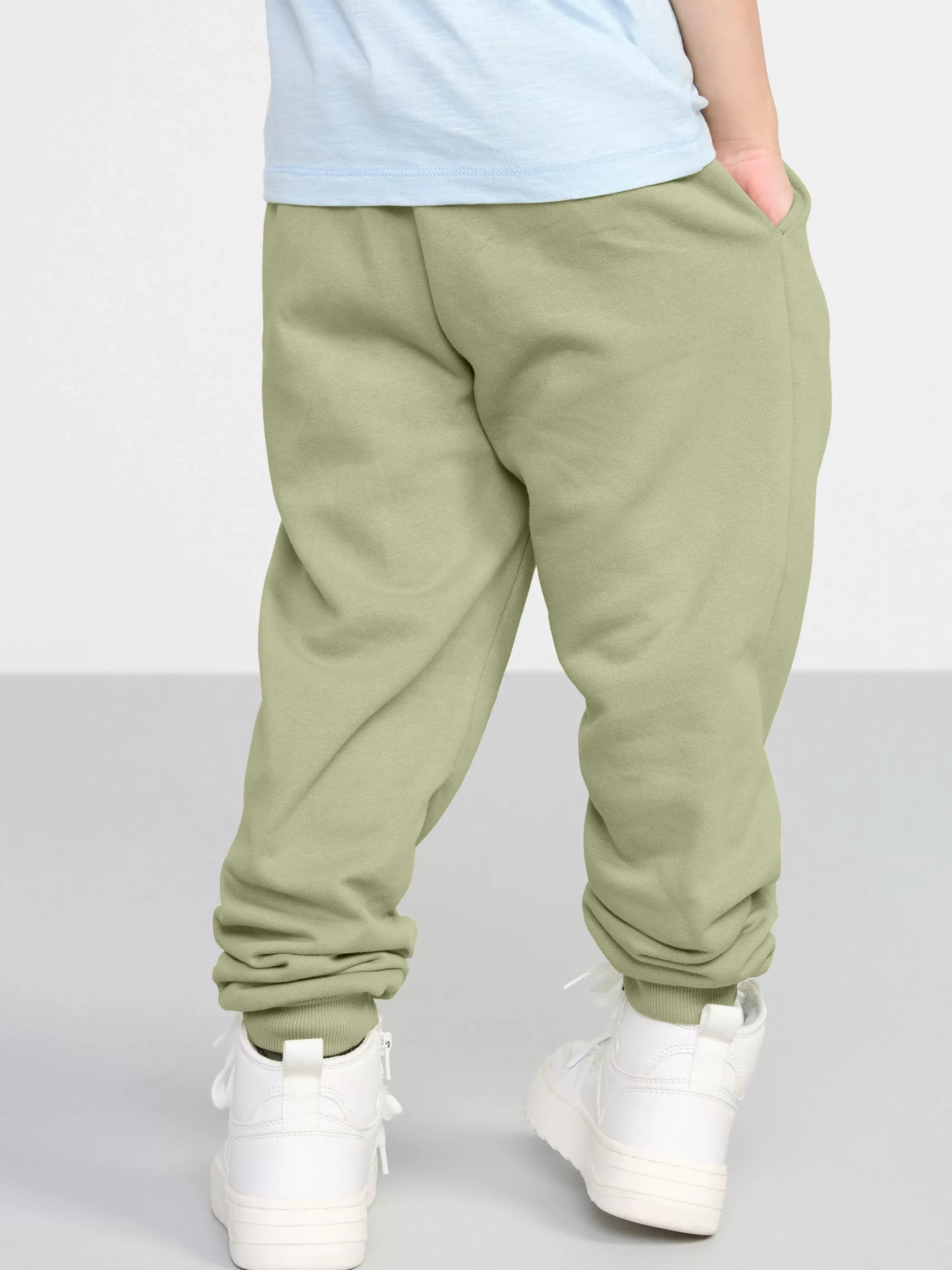 Byxor & Leggings>Lindex Byxa Med Borstad Insida Dusty Green