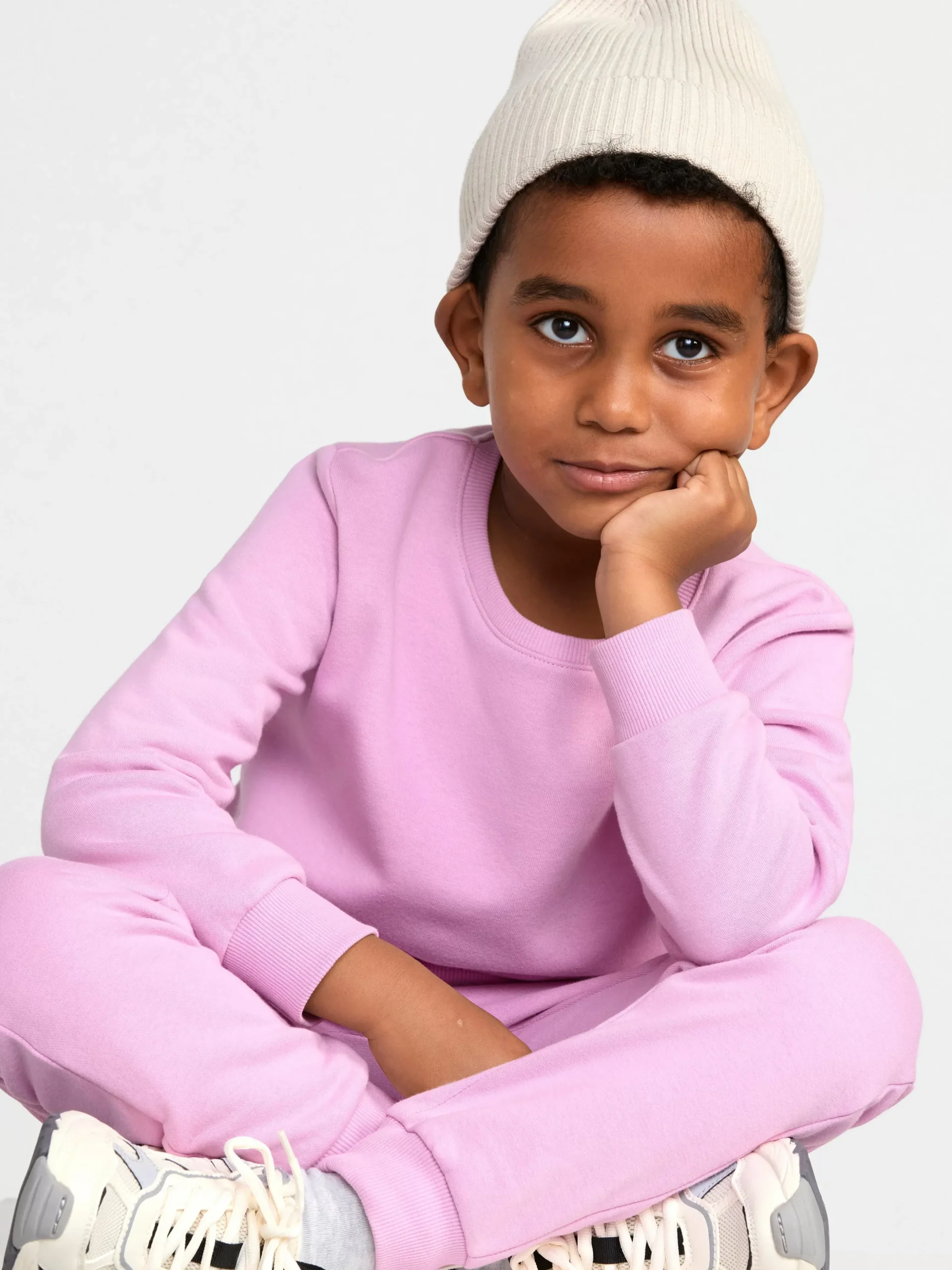 Byxor & Leggings>Lindex Byxa Med Borstad Insida Light Lilac