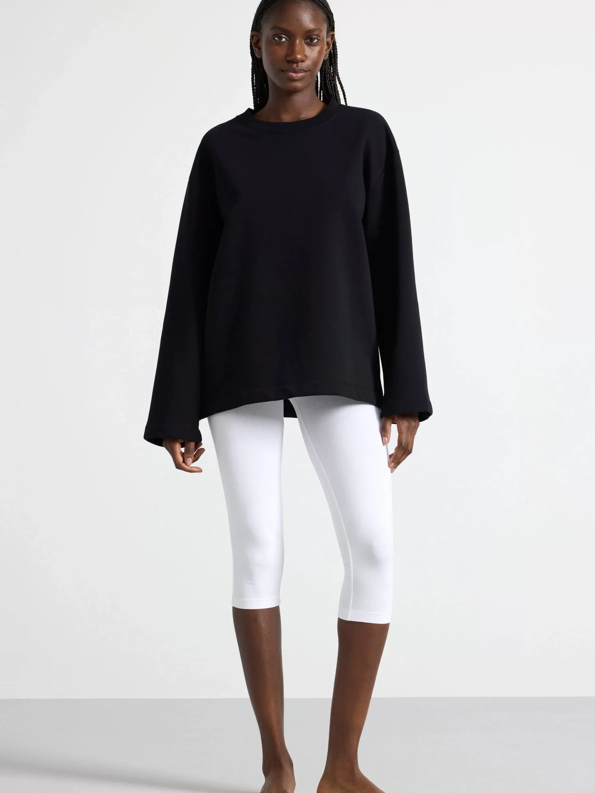 Leggings>Lindex Caprileggings White