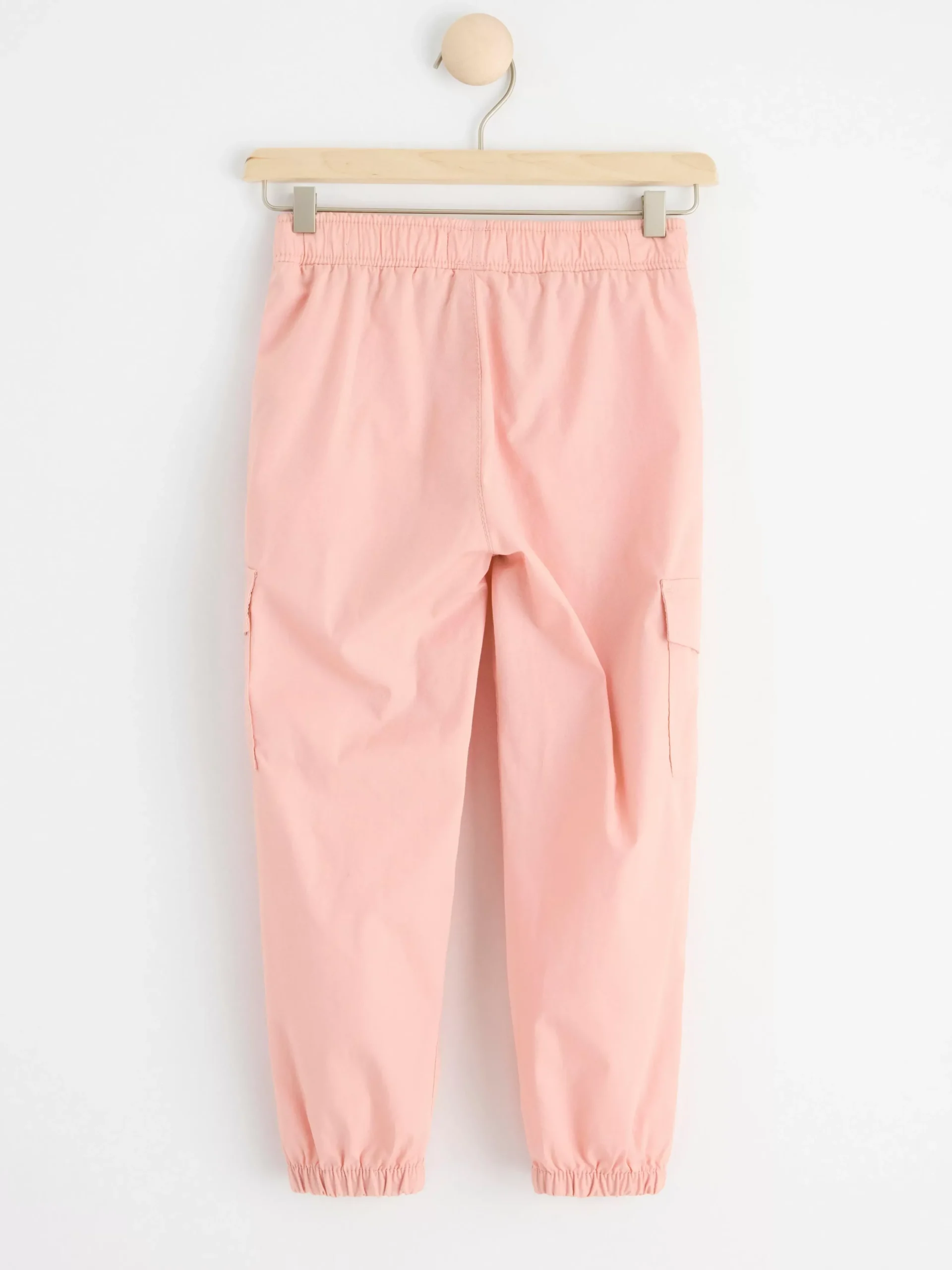 Byxor & Leggings>Lindex Cargobyxa Med Normalhog Midja Och Rakt Ben Light Pink