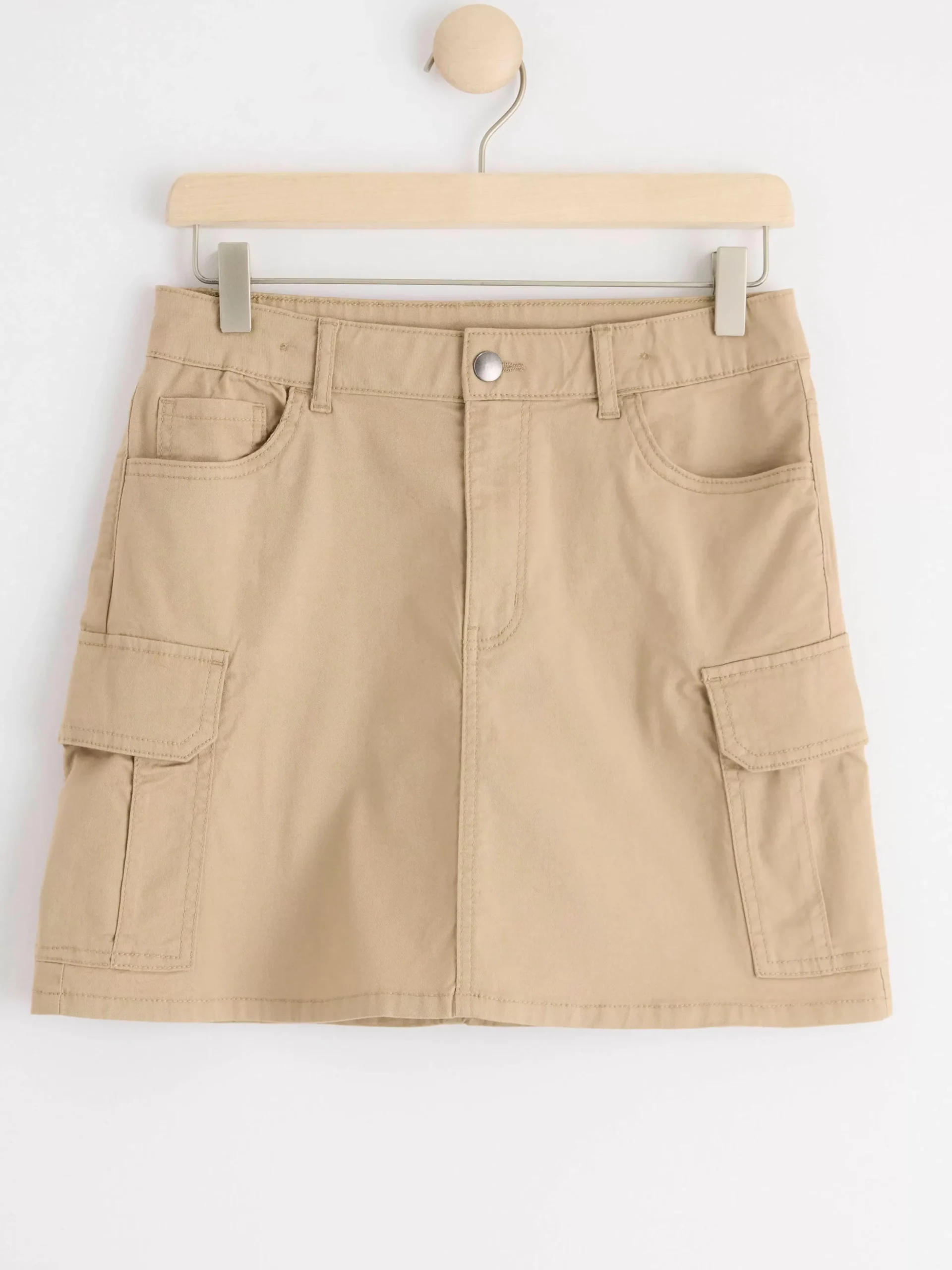 Kjolar>Lindex Cargokjol Beige