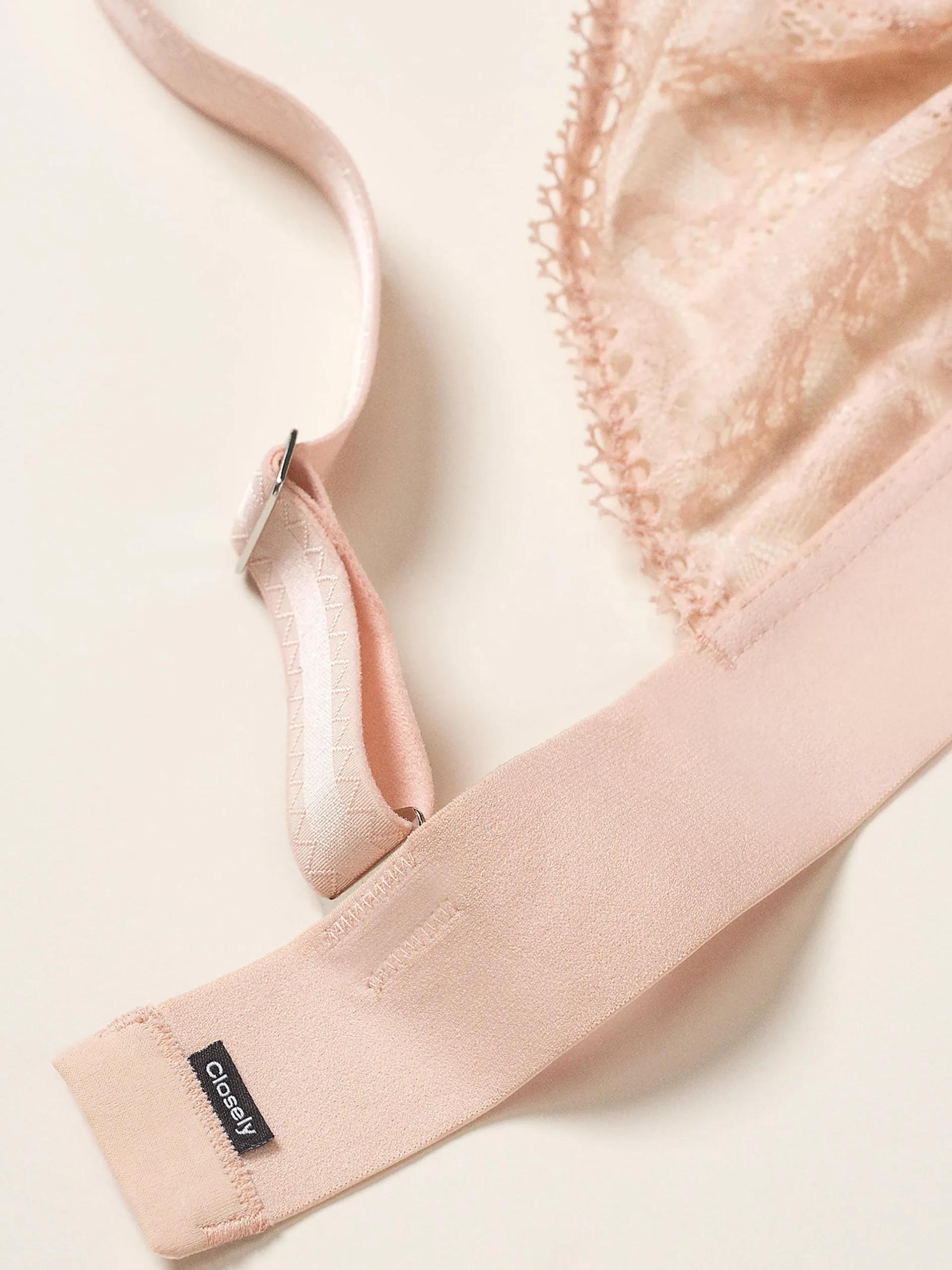 Bh>Lindex Closely - The Bird Bralette Dusty Pink