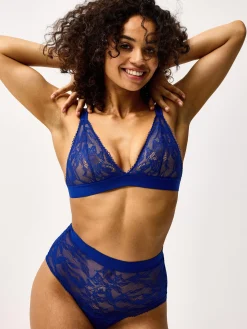 Bh>Lindex Closely - The Bird Bralette Blue
