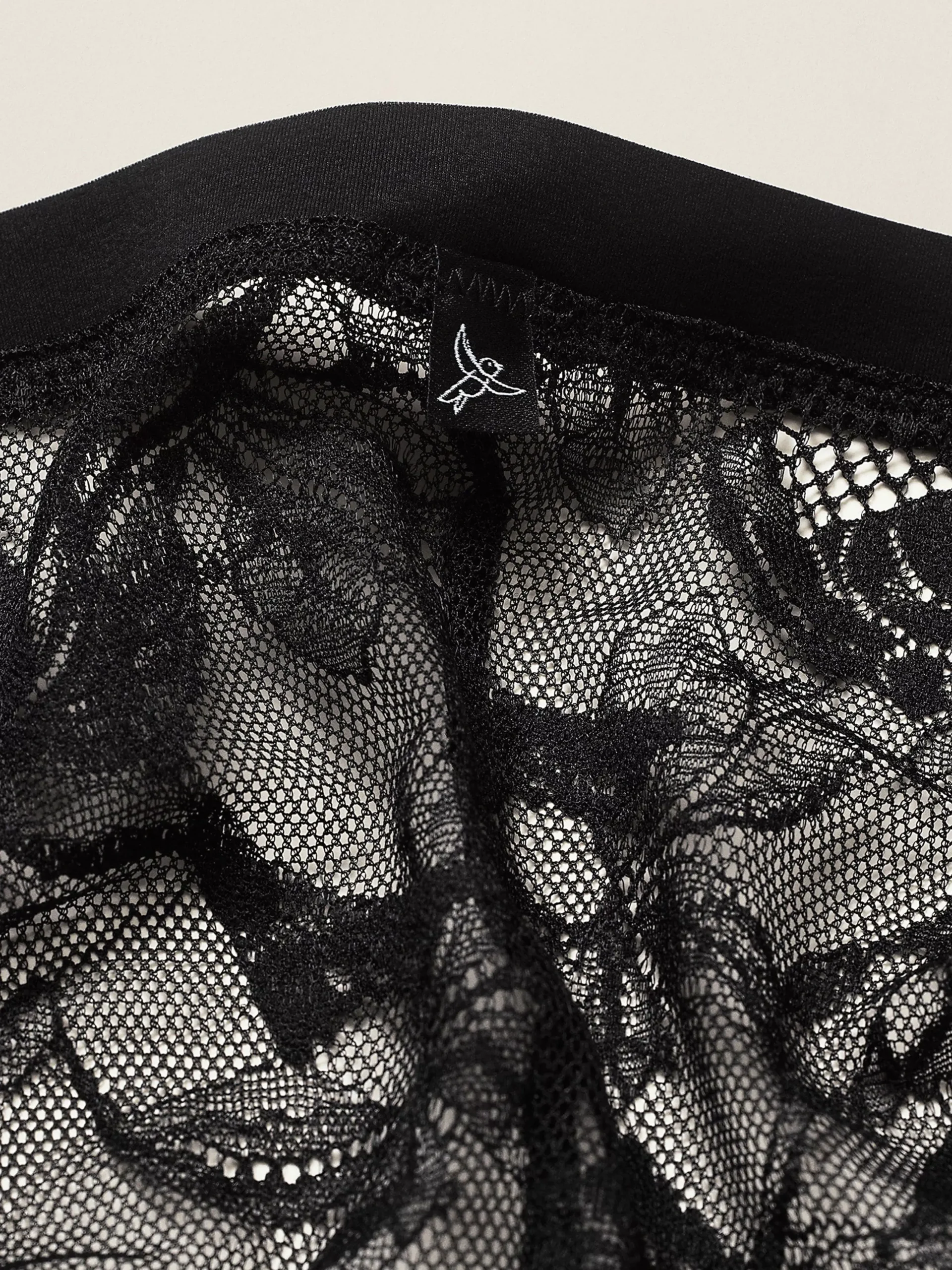 Trosor>Lindex Closely - The Bird High Waist Black