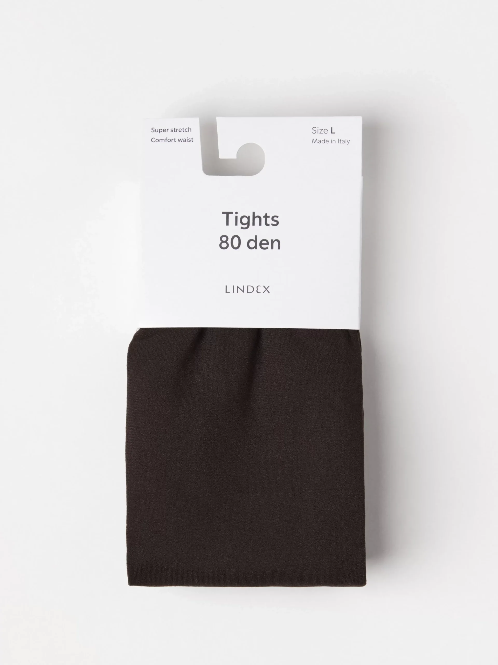 Strumpbyxor & Leggings>Lindex Comfort Waist Matt Strumpbyxor 80 Denier Dark Brown