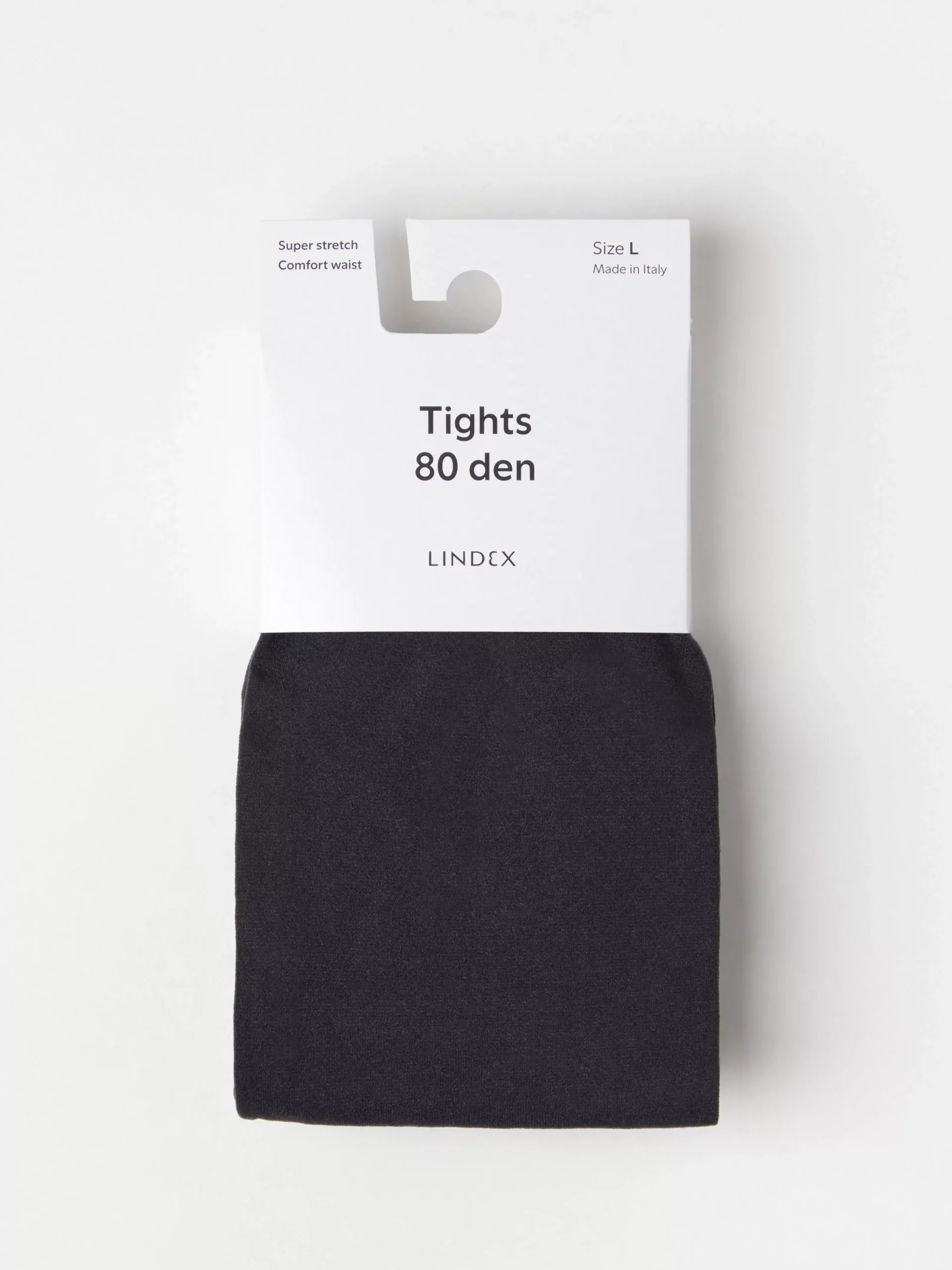 Strumpbyxor & Leggings>Lindex Comfort Waist Matt Strumpbyxor 80 Denier Dark Grey