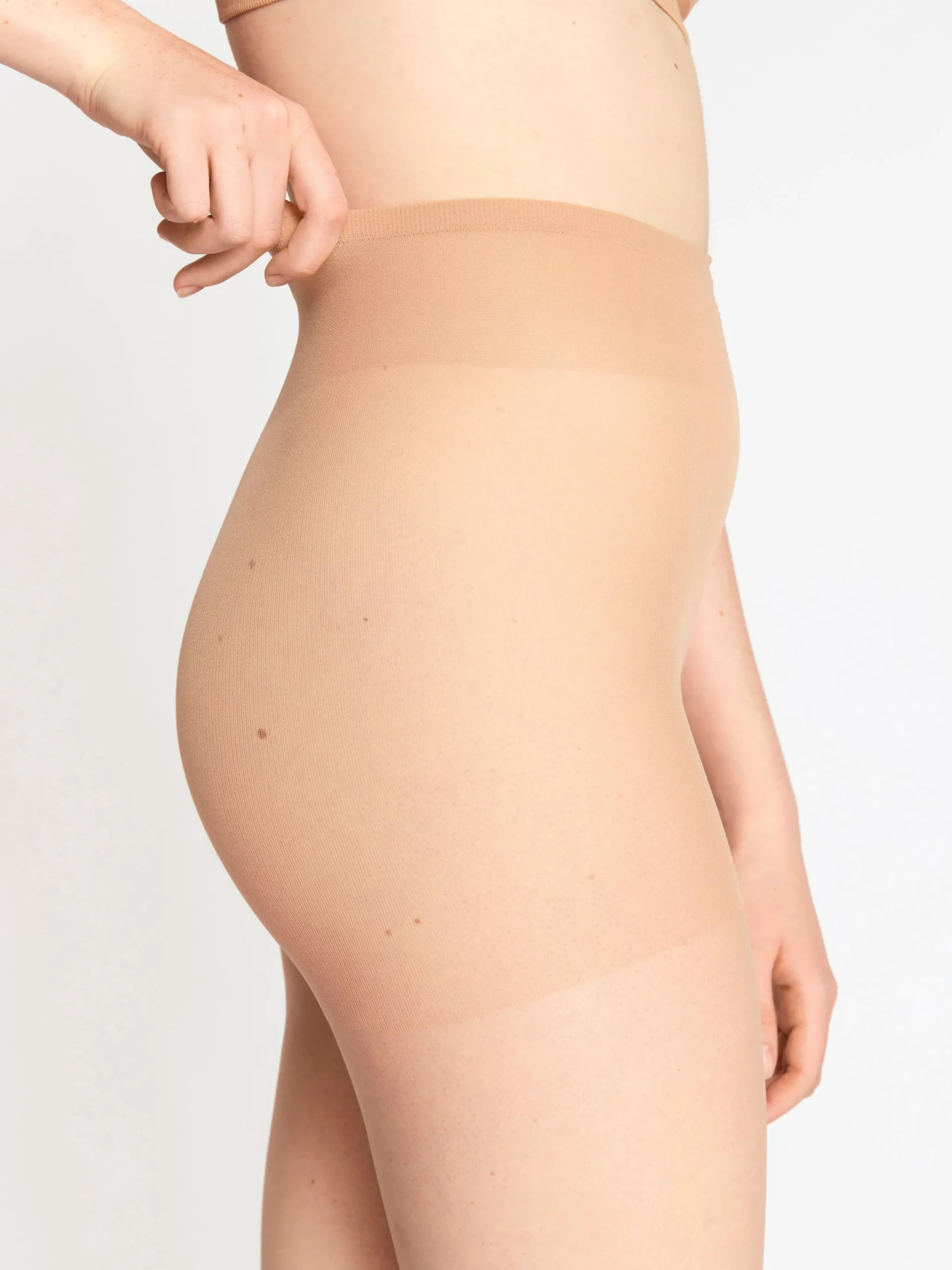 Strumpbyxor & Leggings>Lindex Comfort Waist Semi Shine Strumpbyxor 15 Denier Ivory
