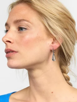 Accessoarer>Lindex Creolorhangen Med Droppe Blue