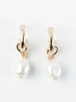 Accessoarer>Lindex Creolorhangen Med Parlor Off White