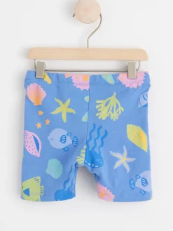 Byxor & Leggings>Lindex Cykelbyxa Med Havsdjur Blue