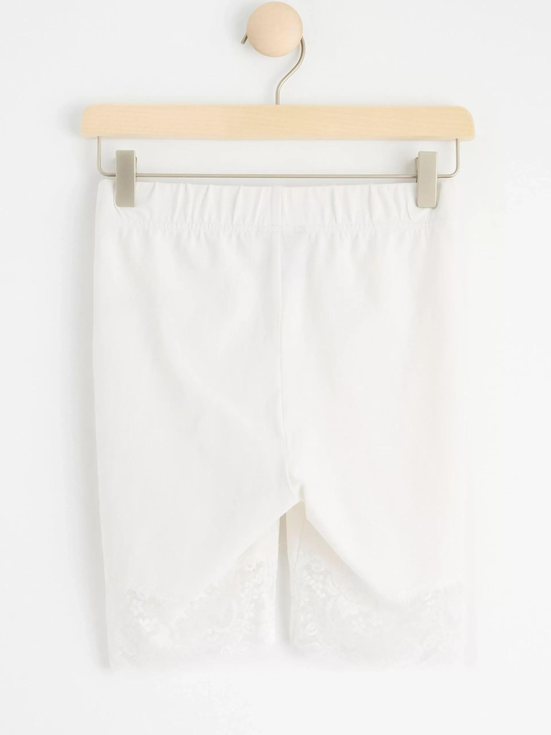Shorts & Cykelbyxor>Lindex Cykelbyxa Med Spets White