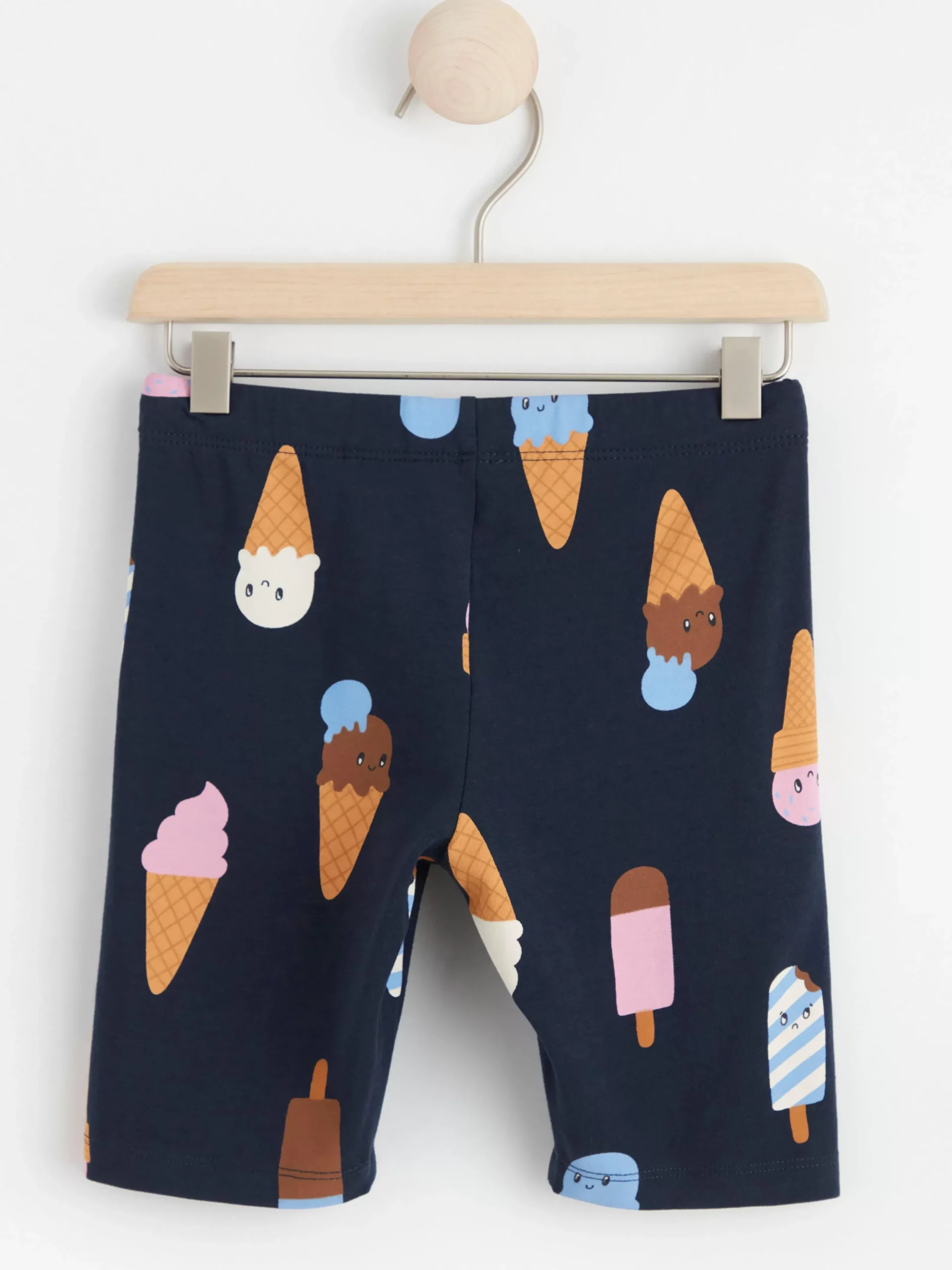 Byxor & Leggings>Lindex Cykelshorts Med Glassar Dark Navy
