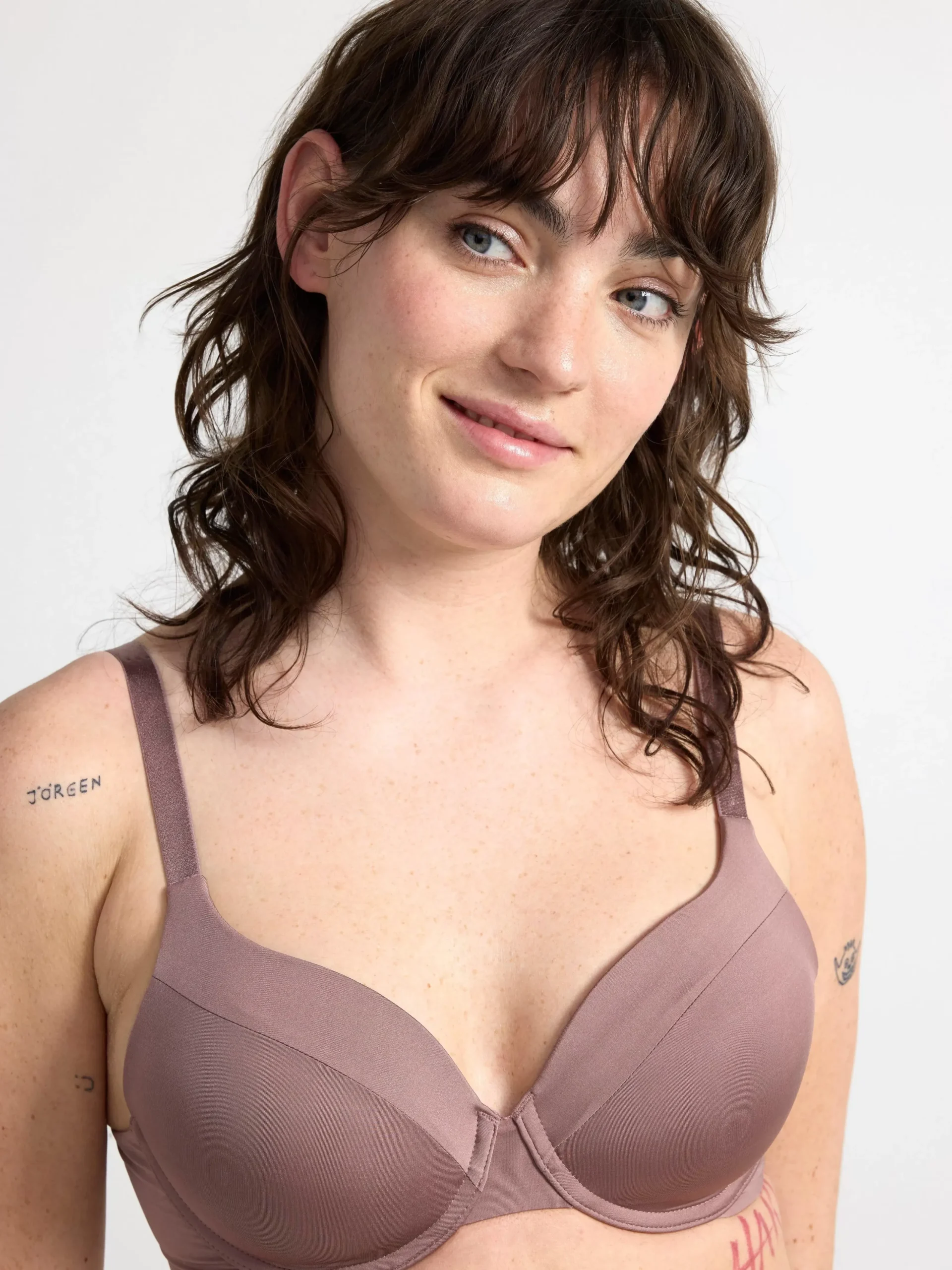 Bh>Lindex Dahlia T-Shirt Bh Light Dusty Lilac
