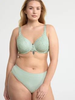 Bh>Lindex Dahlia T-Shirt Bh Light Dusty Green