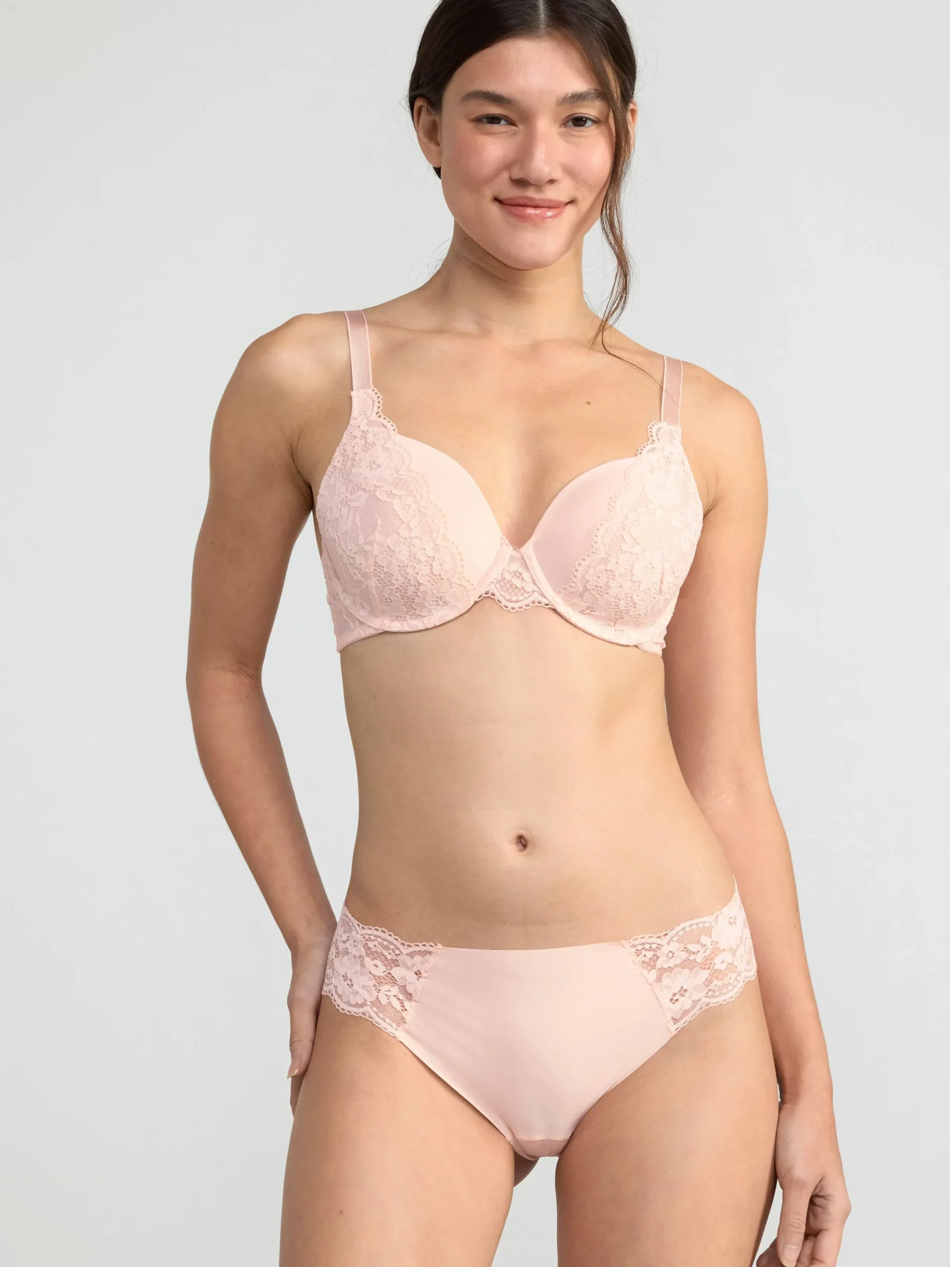 Bh>Lindex Dahlia T-Shirt Bh Lt Pink