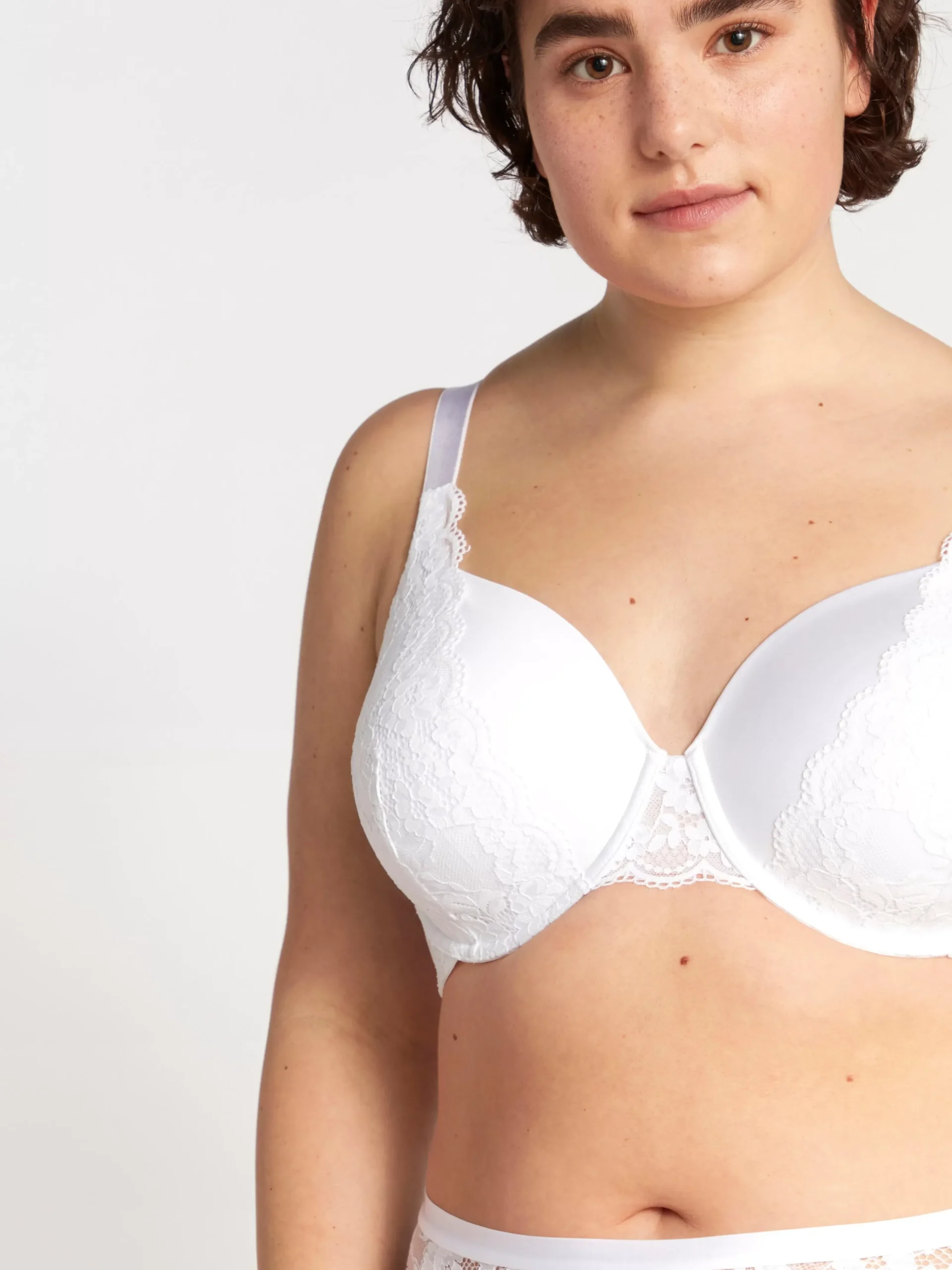 Bh>Lindex Dahlia T-Shirt Bh White