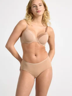 Bh>Lindex Dahlia T-Shirt-Bh Beige