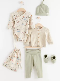 Set>Lindex 5-Delat Startpaket For Nyfodda Light Beige