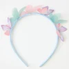 Accessoarer>Lindex Diadem Med Fjarilar Light Pink