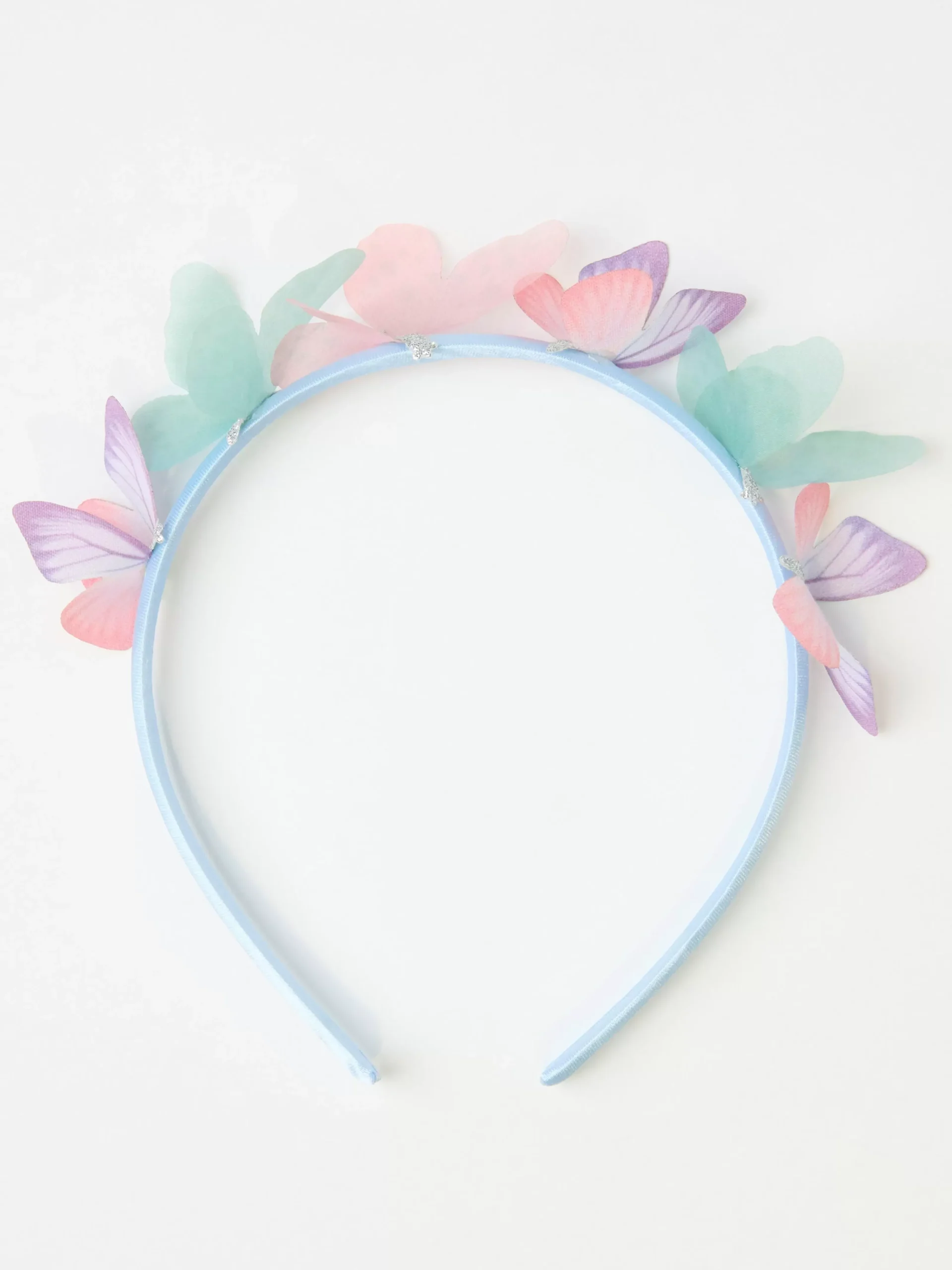 Accessoarer>Lindex Diadem Med Fjarilar Light Pink