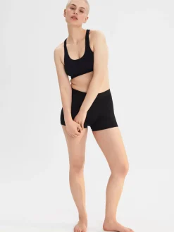 Trosor>Lindex Engineered Boxer – Menstrosa Med Mycket Hog Absorption Black