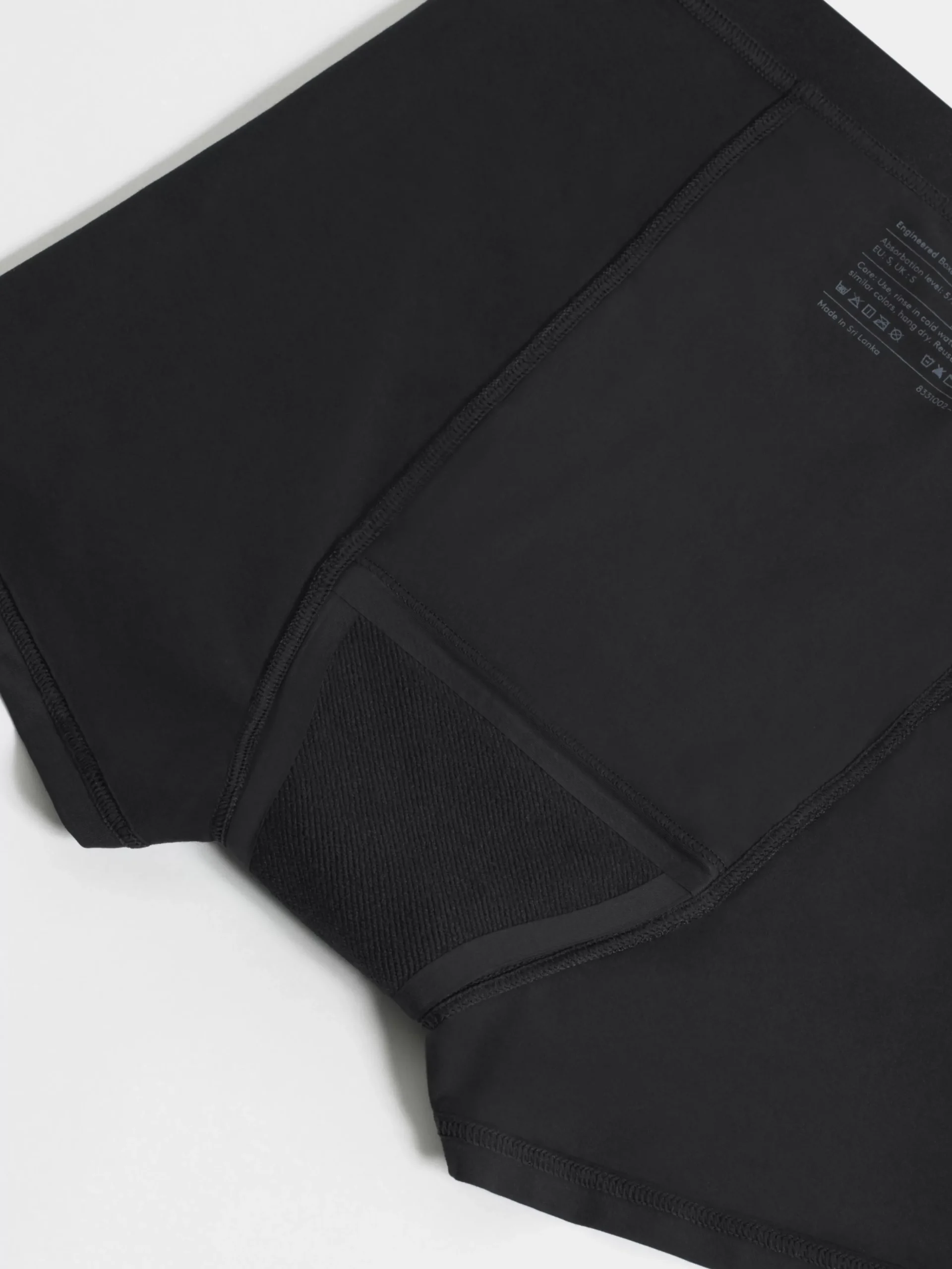 Trosor>Lindex Engineered Boxer – Menstrosa Med Hog Absorption Black