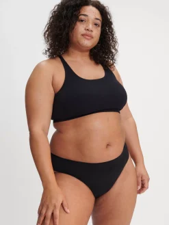 Trosor>Lindex Engineered Brazilian – Menstrosa Med Latt Absorption Black