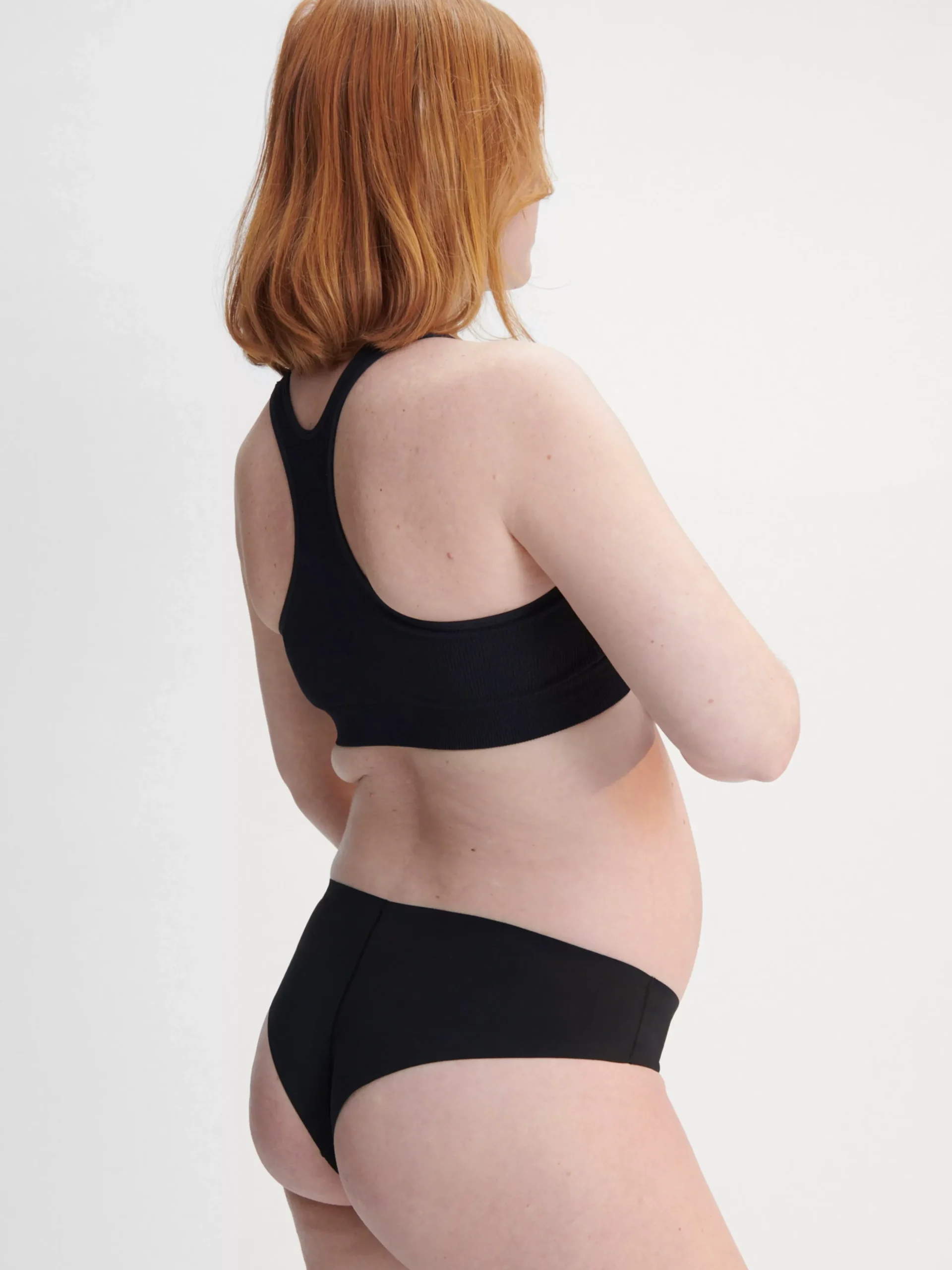 Trosor>Lindex Engineered Brazilian – Menstrosa Med Latt Absorption Black