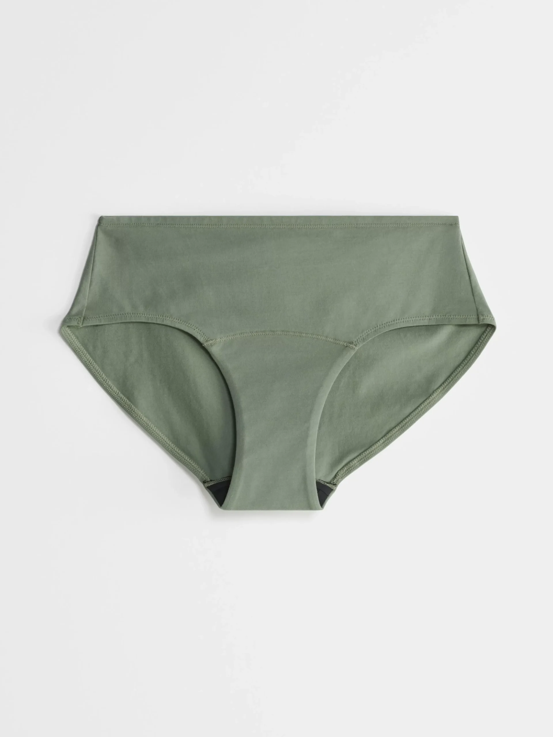 Trosor>Lindex Engineered Hiphugger – Menstrosa Med Medel Absorption Dark Green