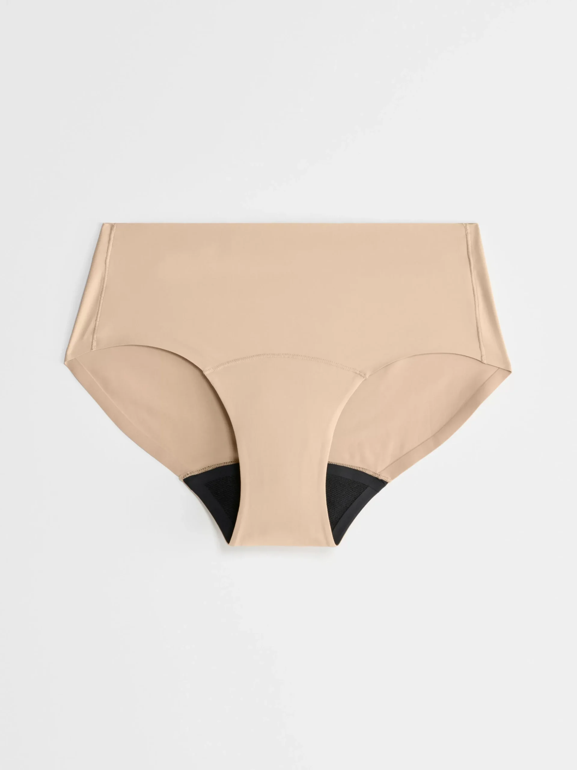Trosor>Lindex Engineered Hiphugger – Menstrosa Med Hog Absorption Beige