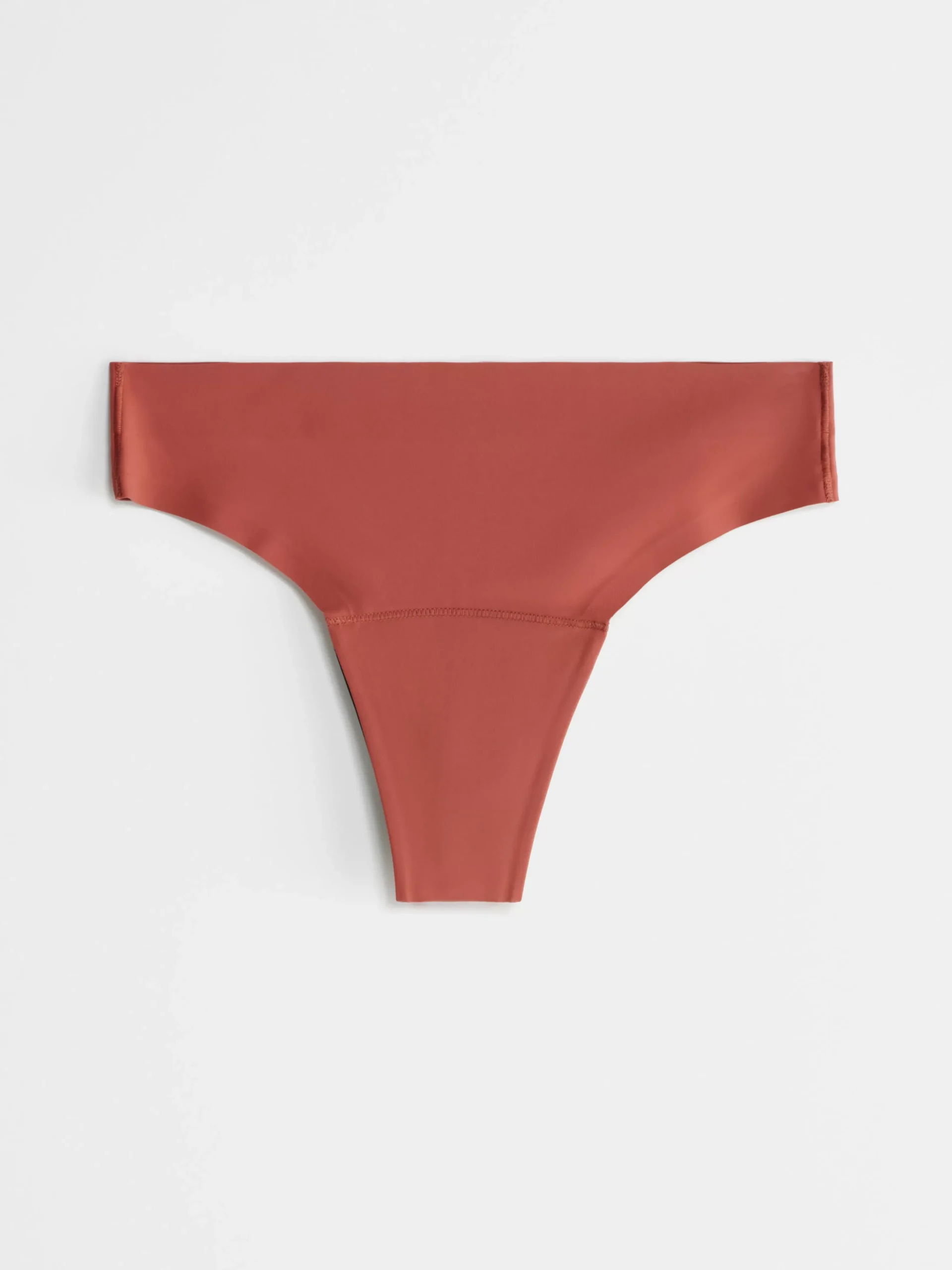 Trosor>Lindex Engineered Thong – Menstrosa Med Latt Absorption Light Dusty Red
