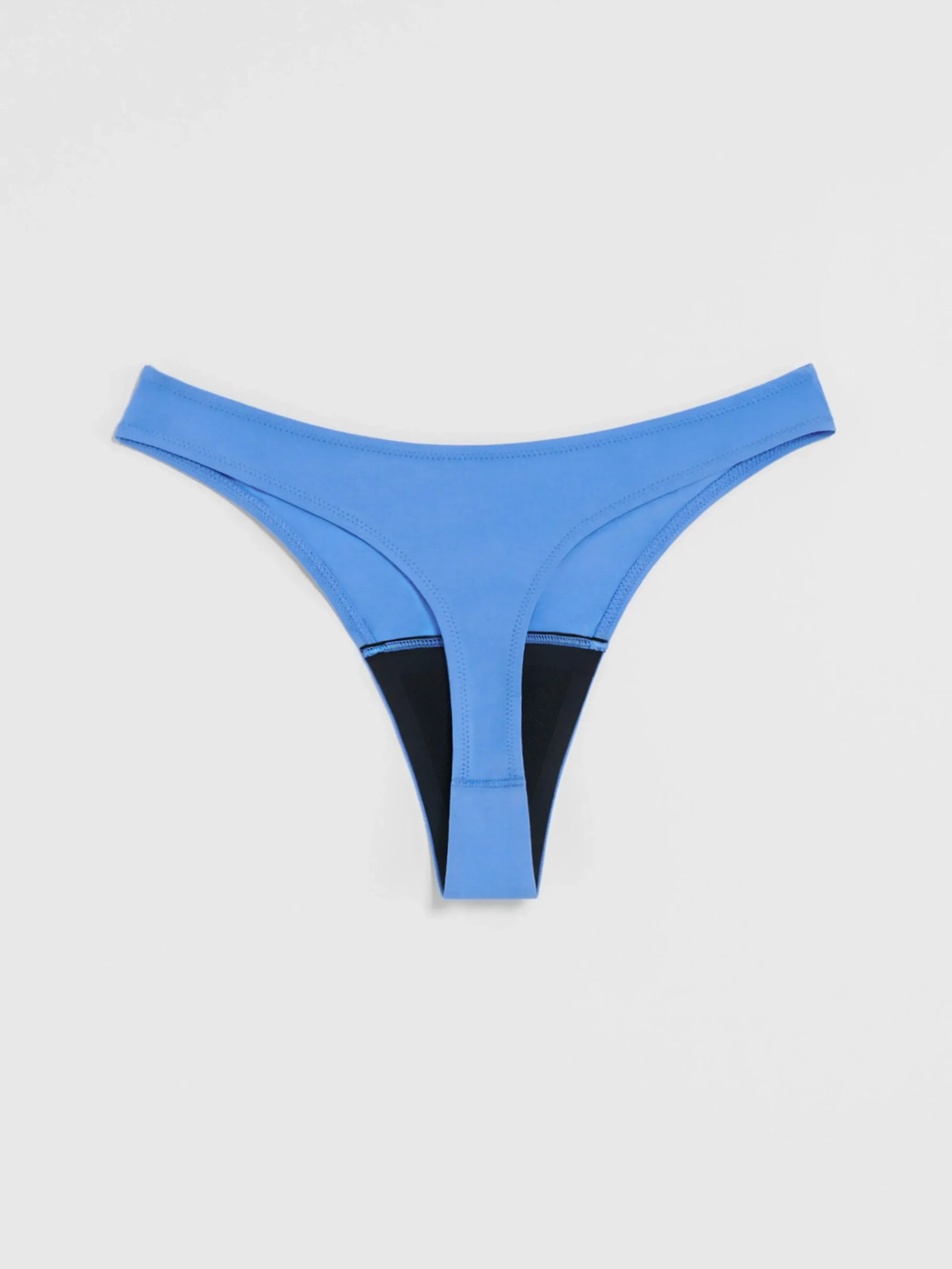 Trosor>Lindex Engineered Thong – Menstrosa Med Latt Absorption Light Dusty Blue