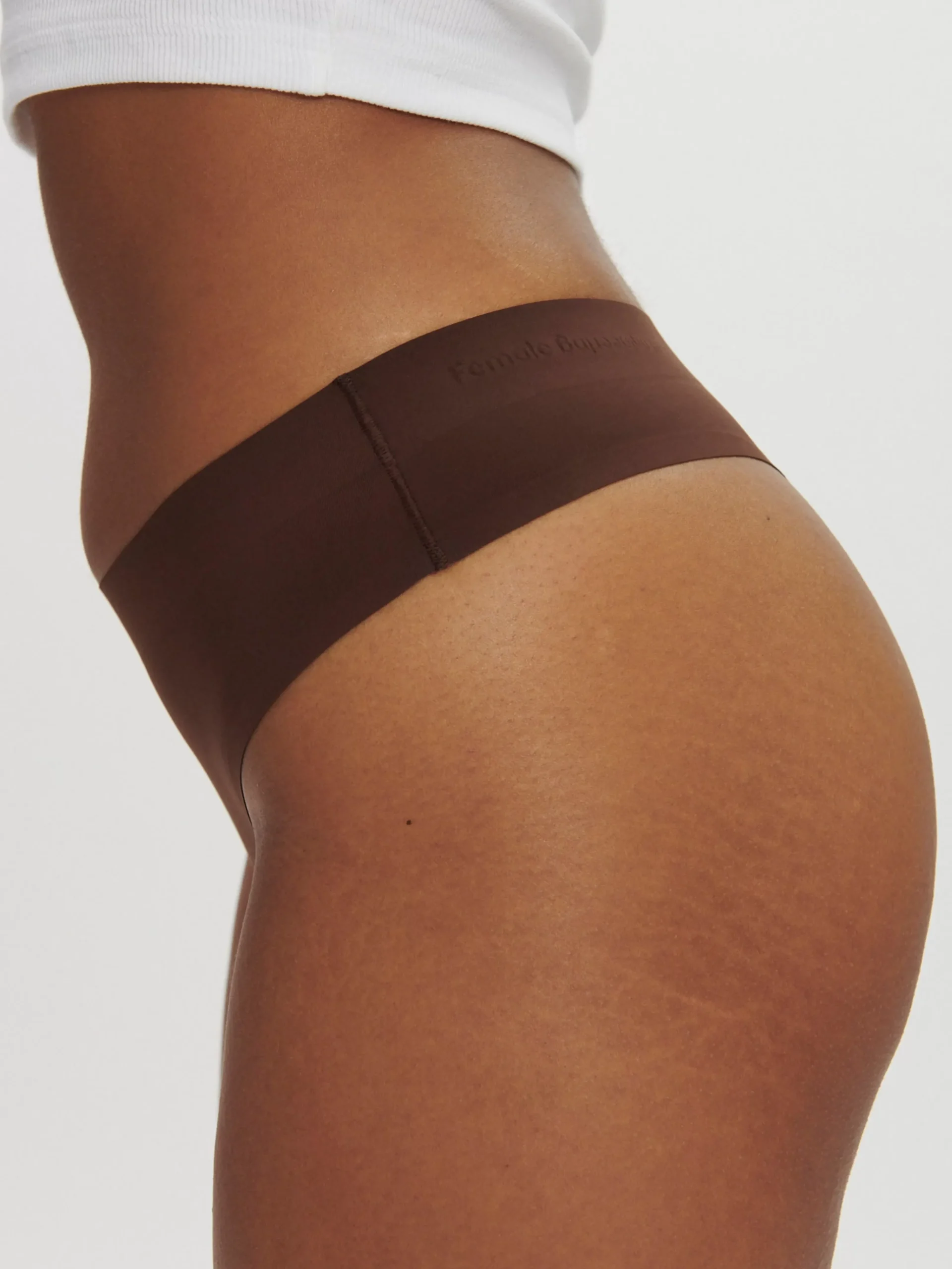 Trosor>Lindex Engineered Thong – Menstrosa Med Latt Absorption Dk Brown