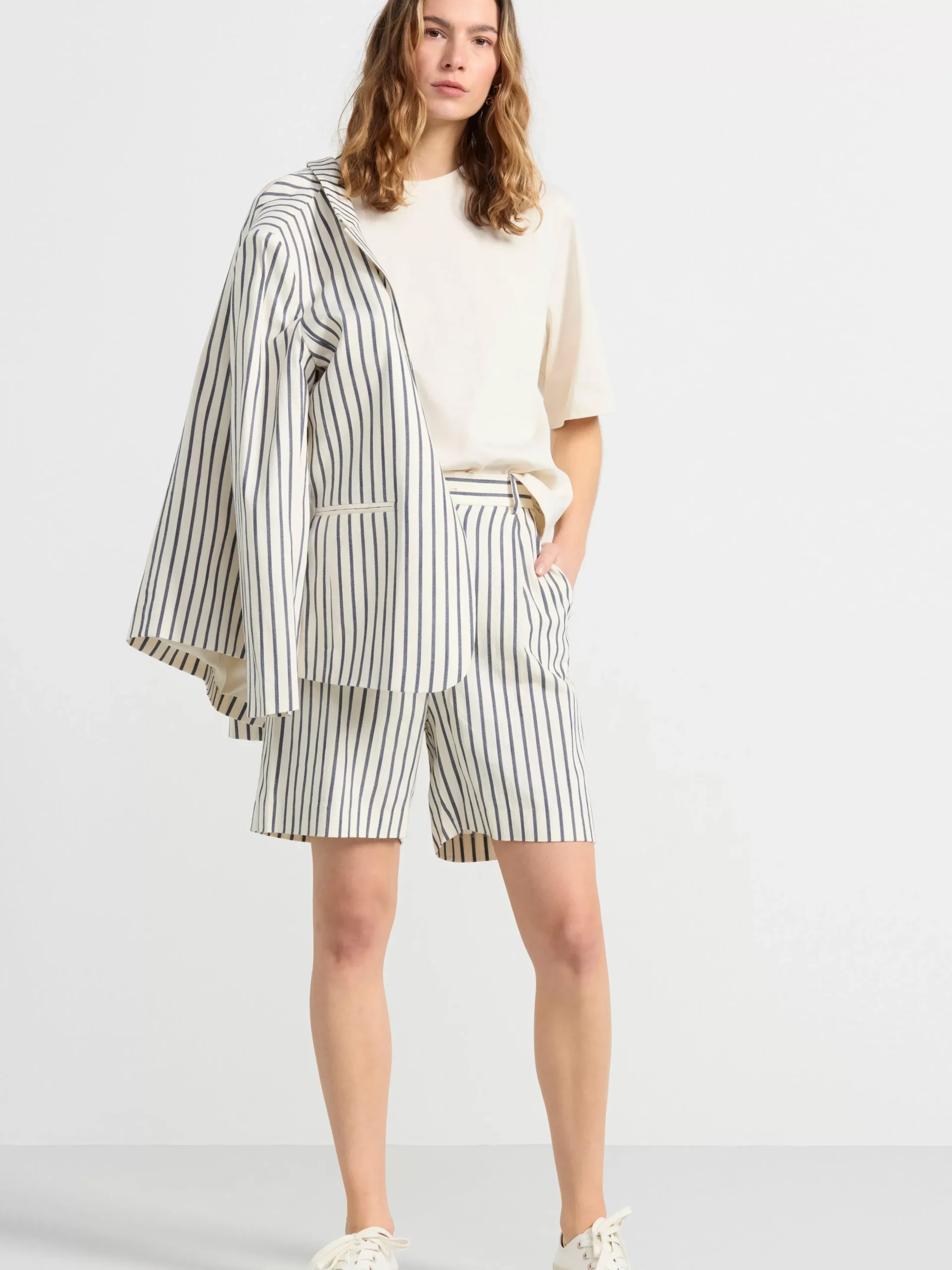 Kavajer>Lindex Enkelknappt Kavaj Off White