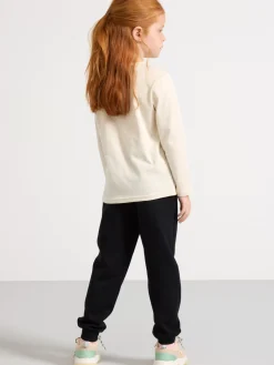 Byxor & Leggings>Lindex Extra Slitstark Byxa Med Borstad Insida Black