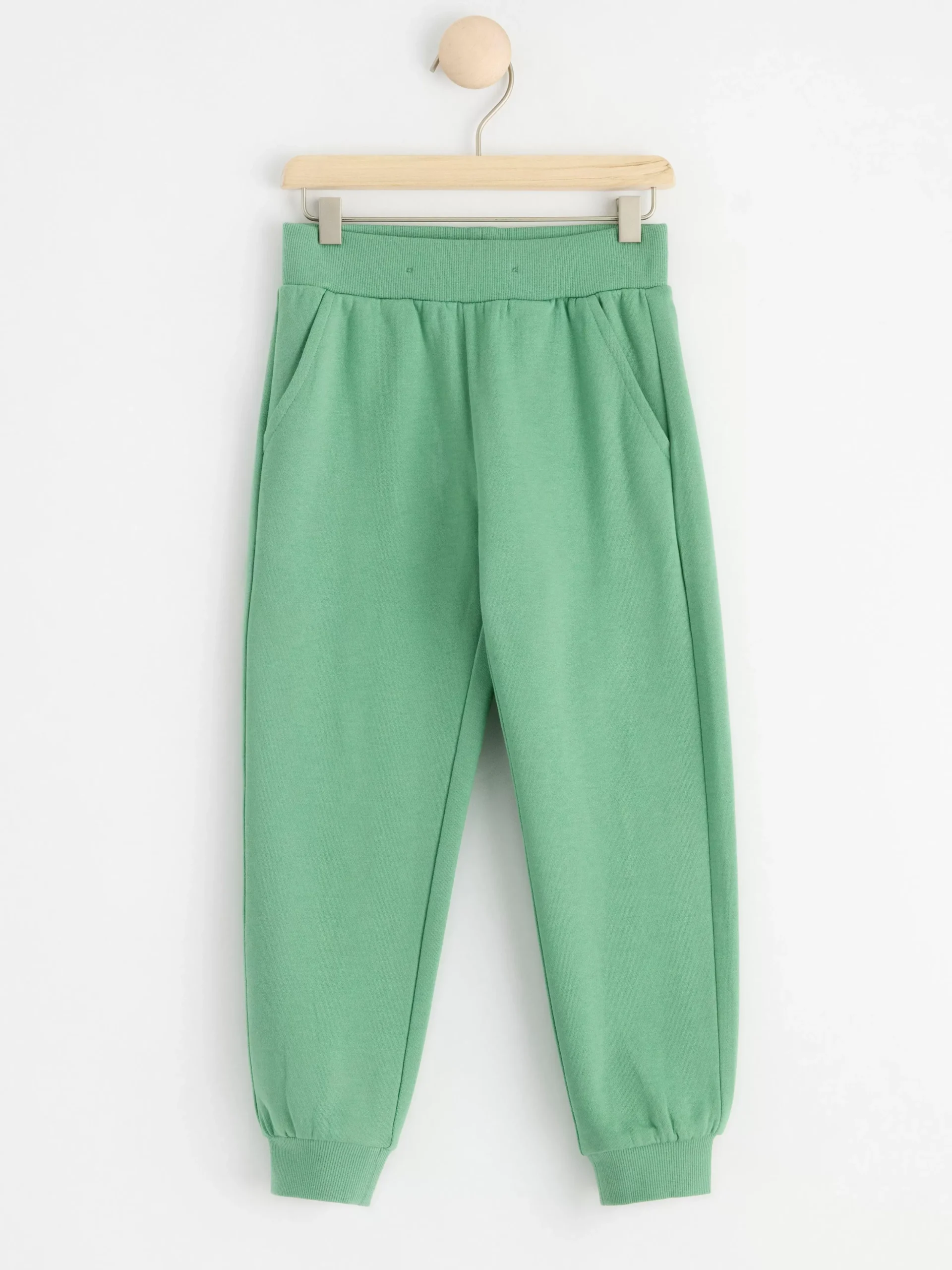 Byxor & Leggings>Lindex Extra Slitstark Byxa Med Borstad Insida Dusty Green