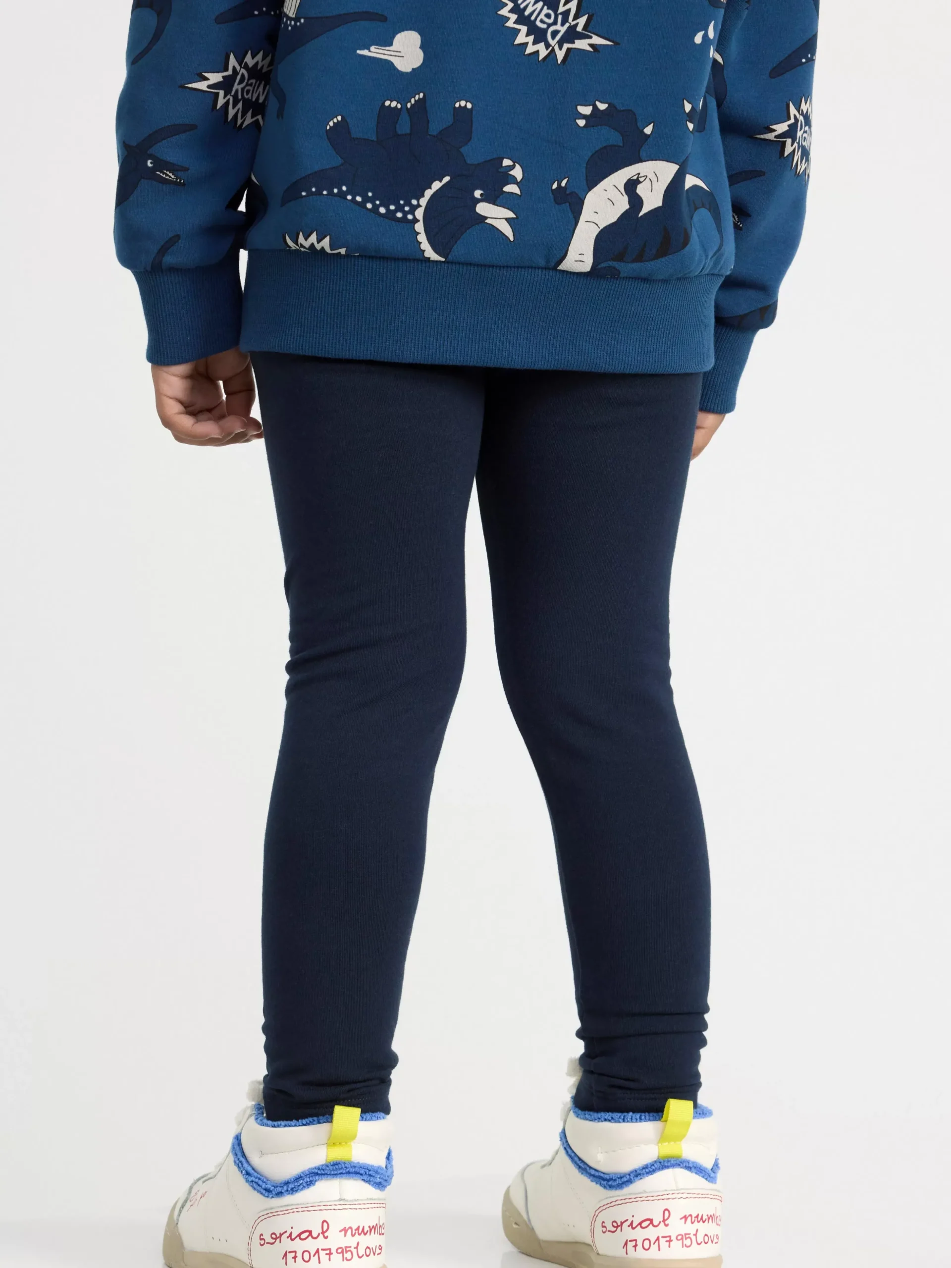 Byxor & Leggings>Lindex Extra Slitstarka Leggings Med Borstad Insida Dark Navy
