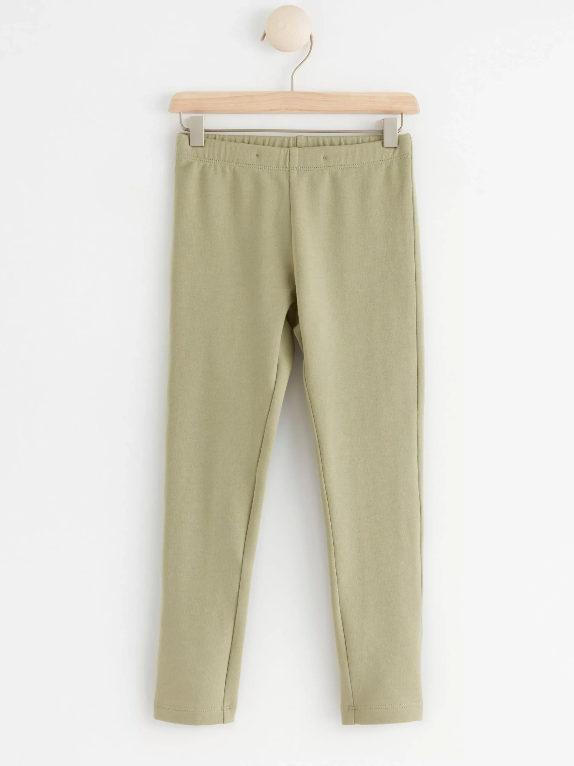 Byxor & Leggings>Lindex Extra Slitstarka Leggings Med Borstad Insida Dusty Green