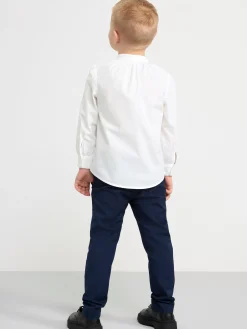 Toppar & T-Shirts>Lindex Festlig Bomullsblus White