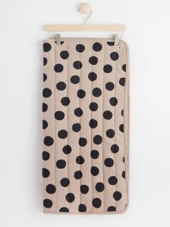 Nyfodd>Lindex Filt Med Prickigt Monster Beige