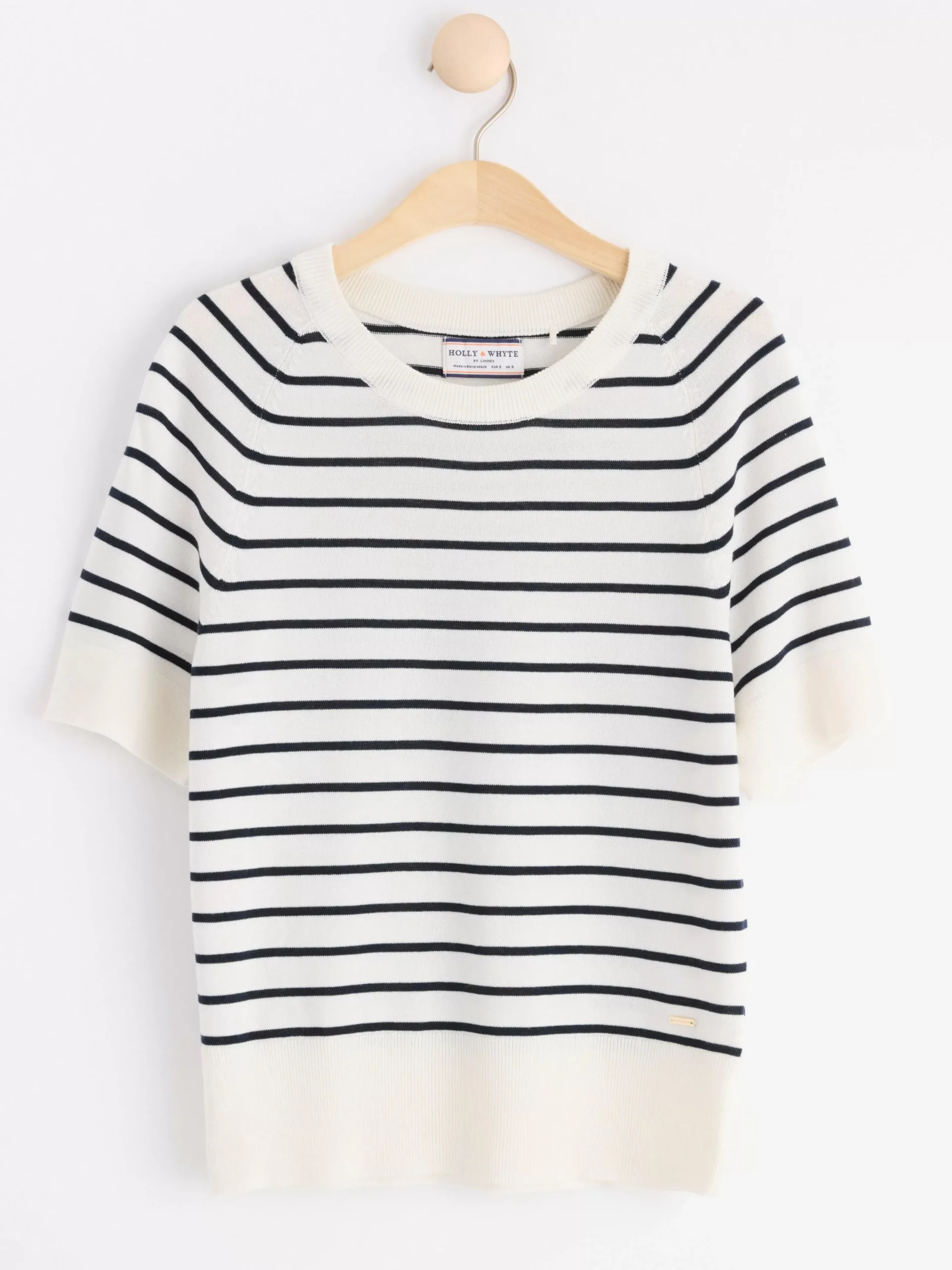 Tröjor & Cardigans>Lindex Finstickad Topp Navy