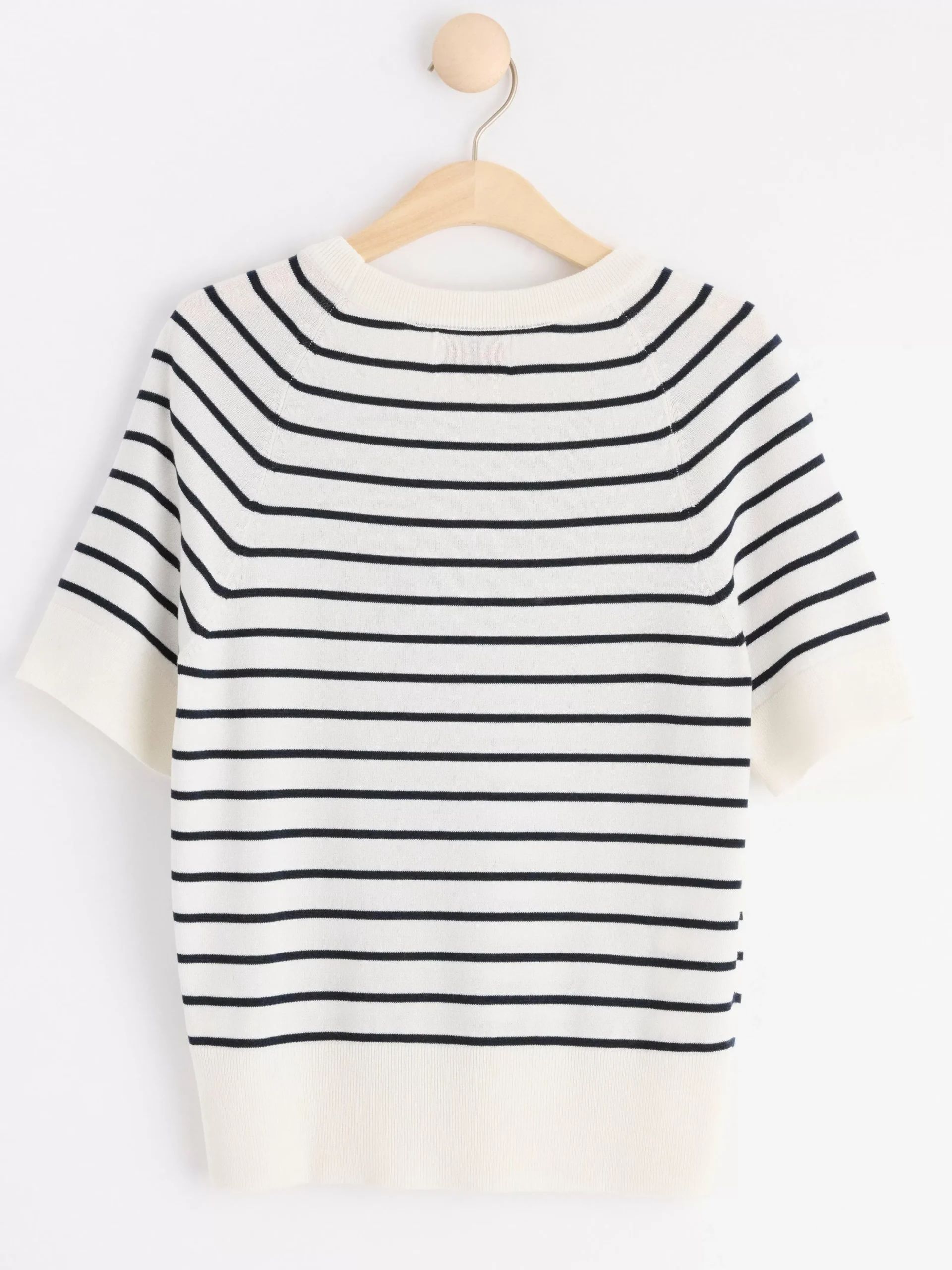 Tröjor & Cardigans>Lindex Finstickad Topp Navy