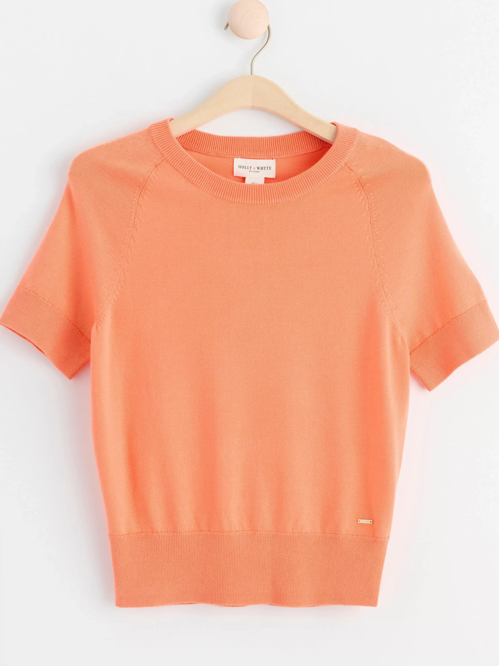 Tröjor & Cardigans>Lindex Finstickad Topp Light Orange