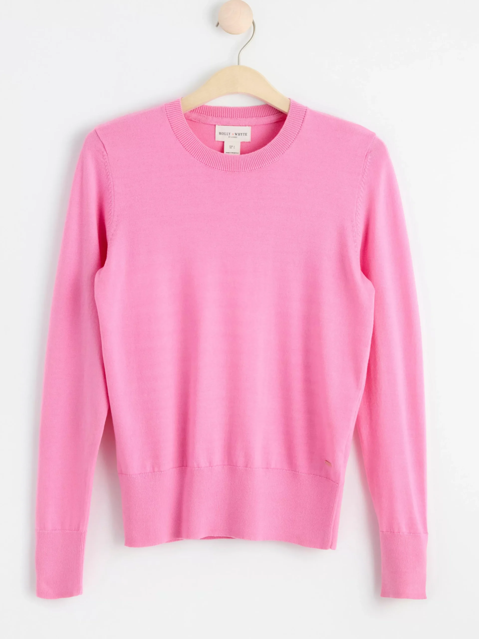 Tröjor & Cardigans>Lindex Finstickad Troja Light Pink