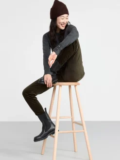 Tröjor & Cardigans>Lindex Finstickad Troja Dark Grey Melange